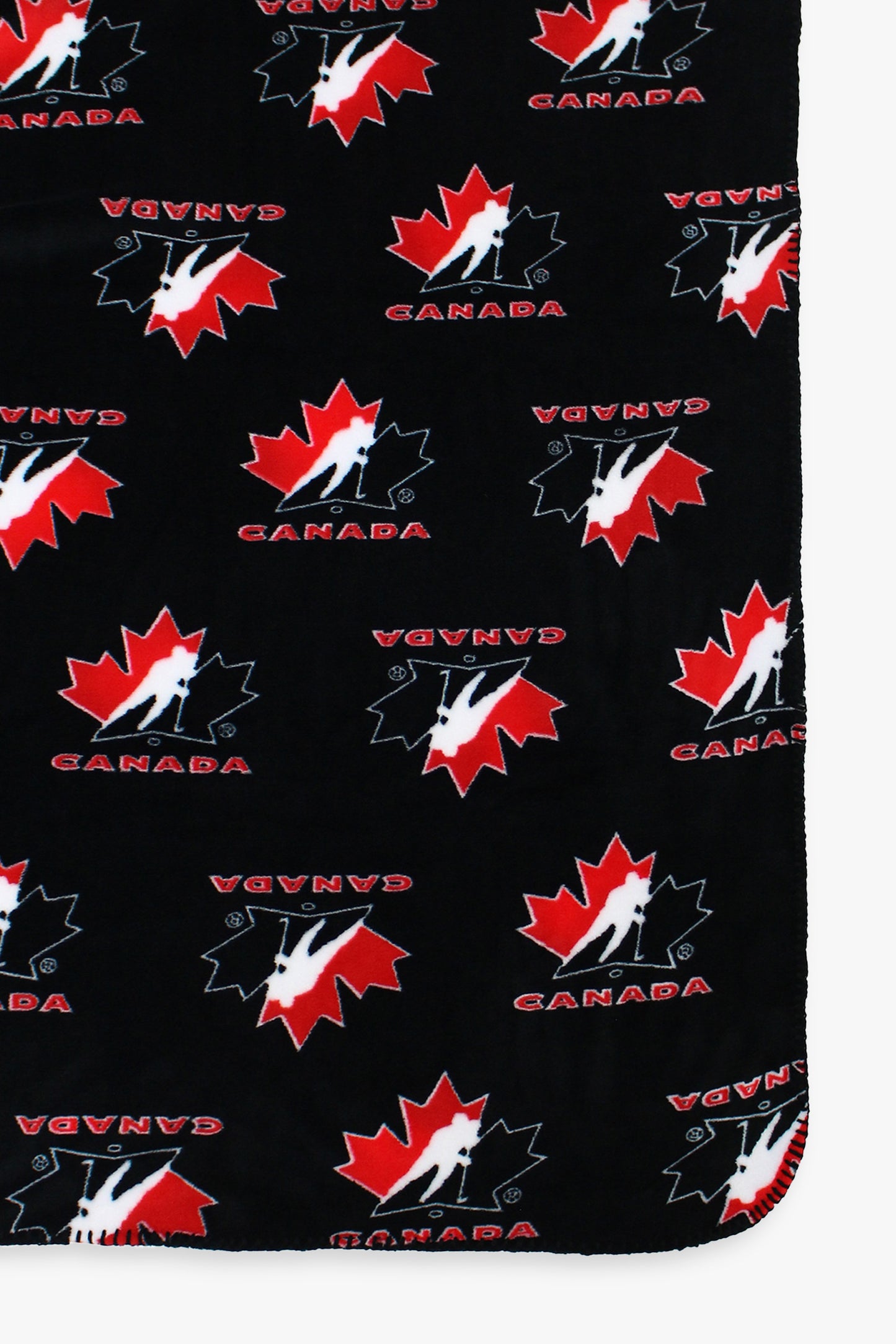 Gertex Hockey Canada Black Fleece Throw (120cm X 150cm)