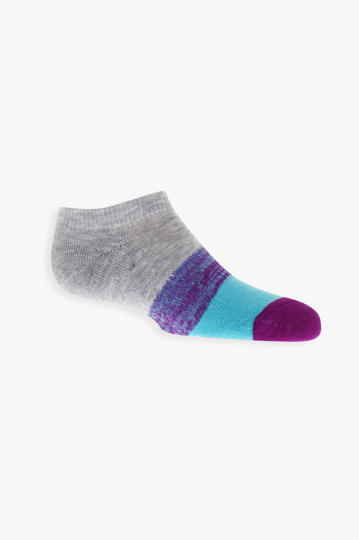 D&Co Girls 4Pk Athletic No Show Socks