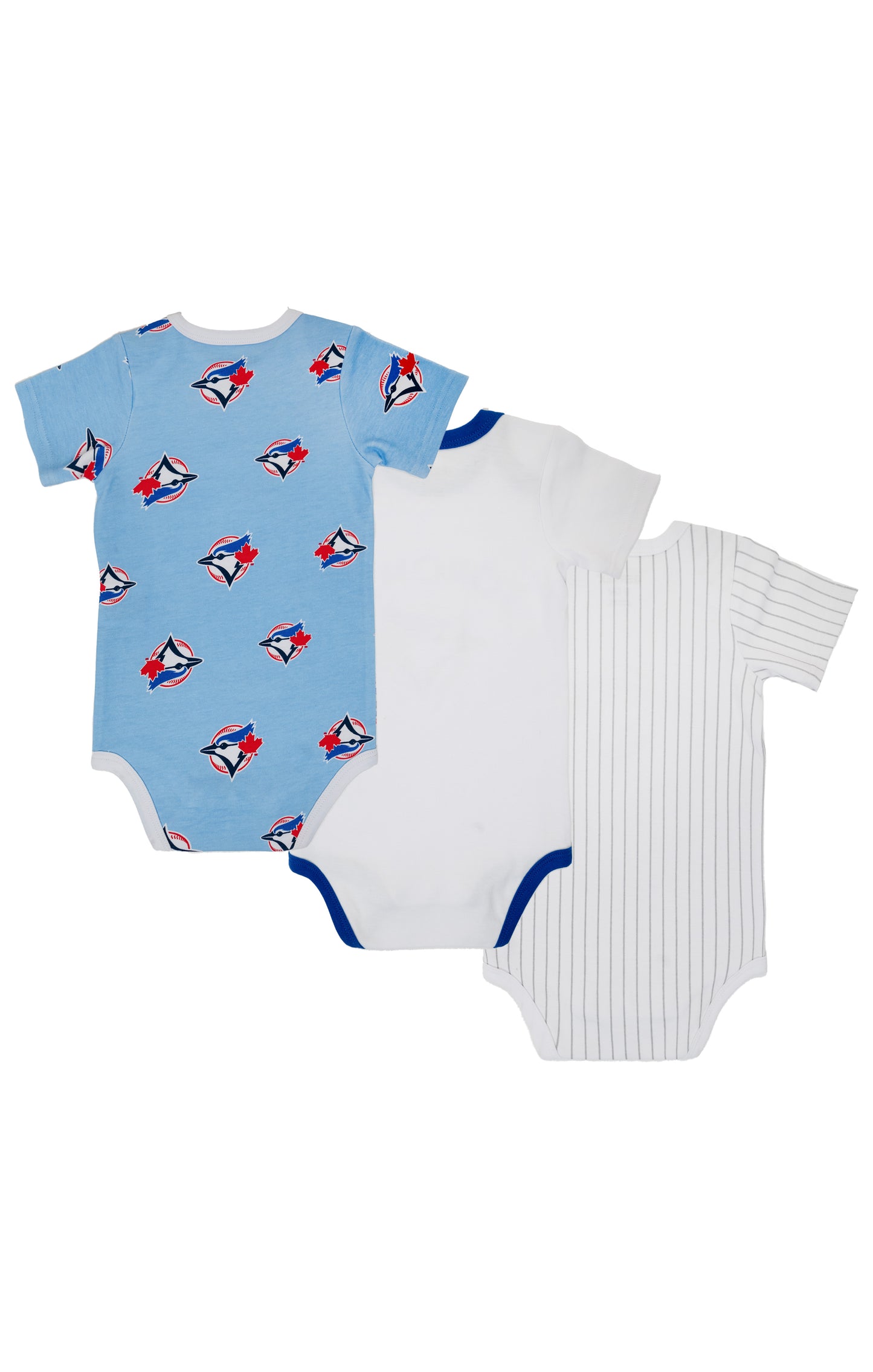 Gertex MLB Toronto Blue Jays 3-Pack Baby Bodysuits