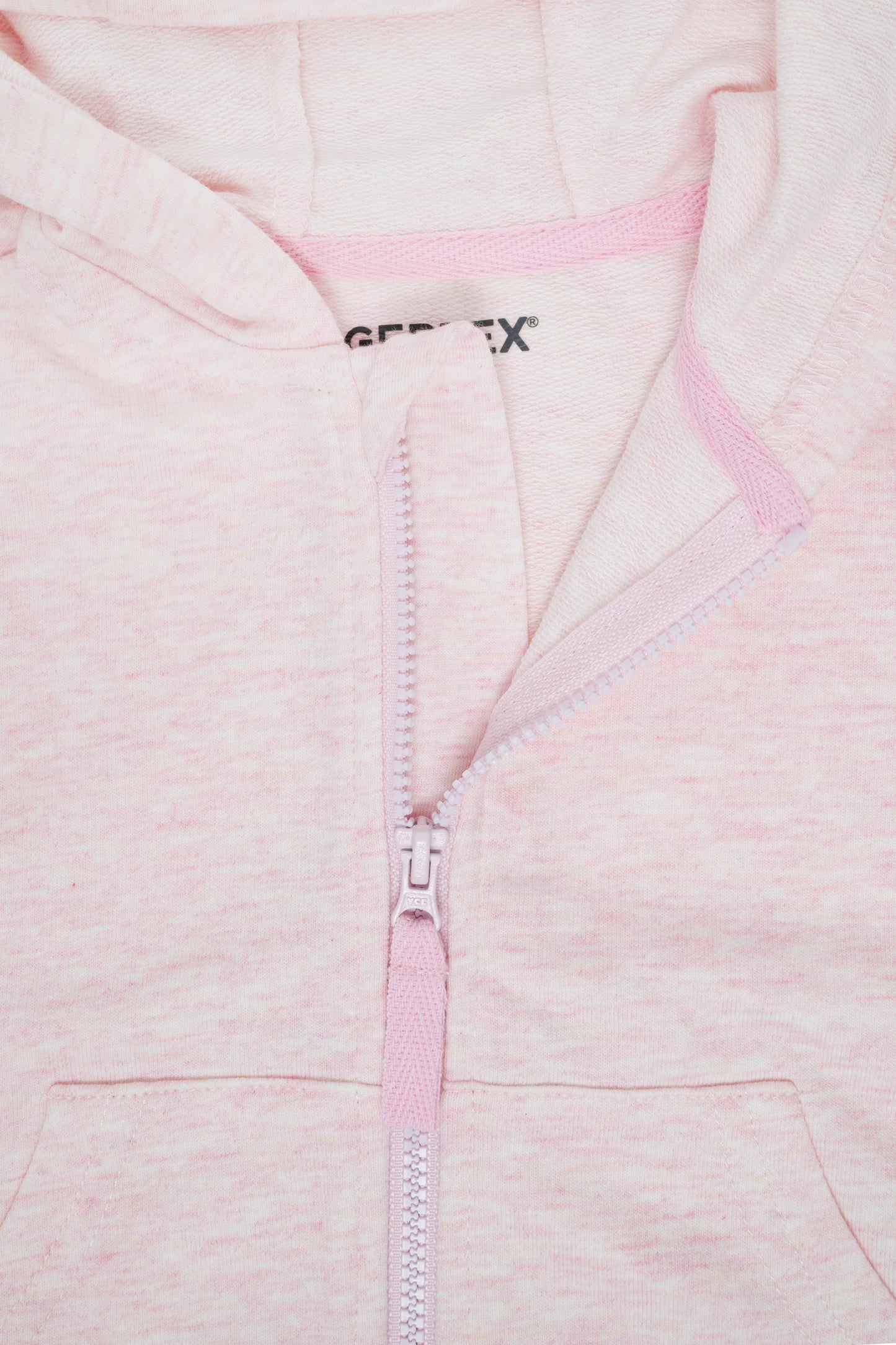 Snugabye Pink Baby French Terry Hoodie