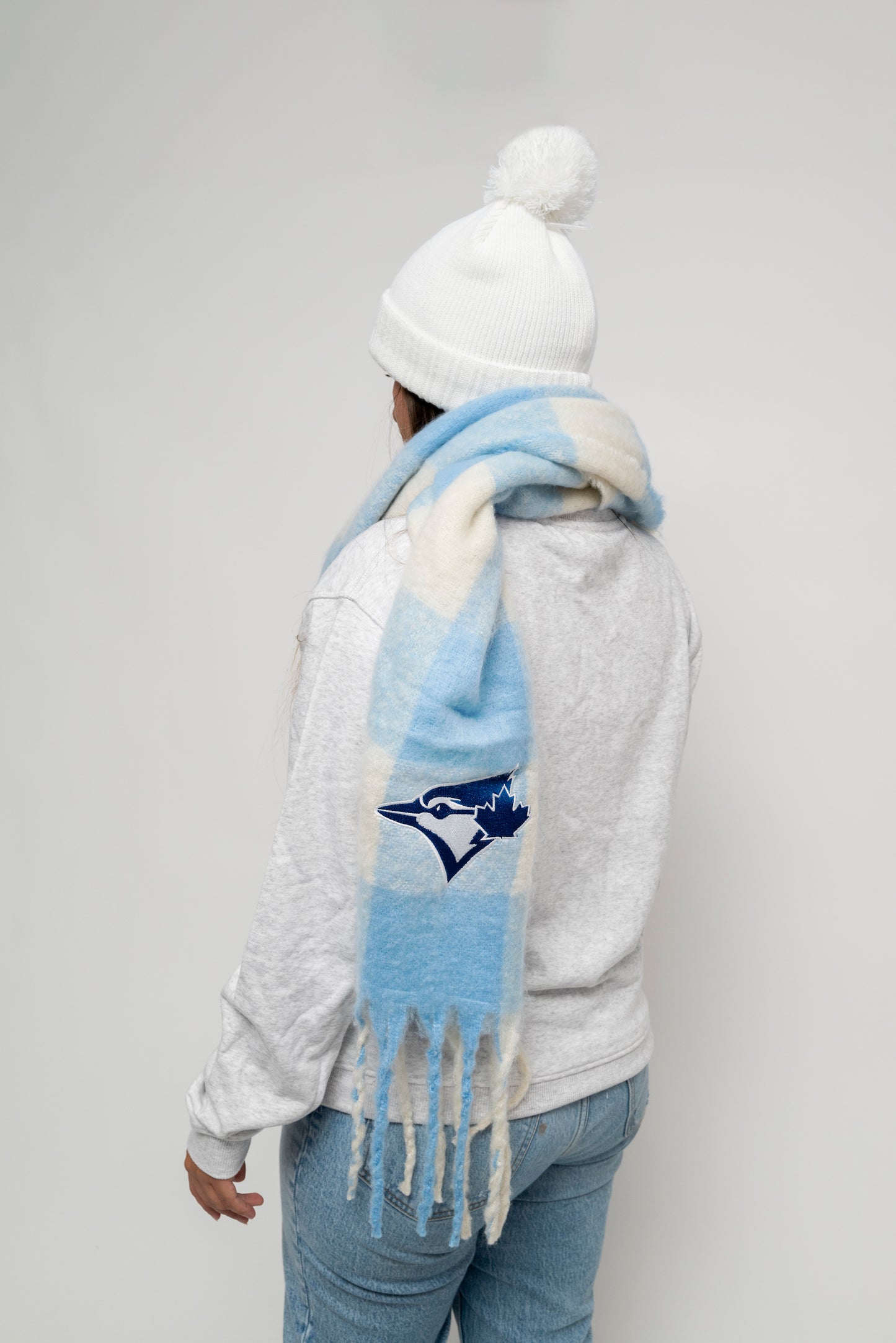 Gertex MLB Toronto Blue Jays Ladies Oversized Blanket Scarf