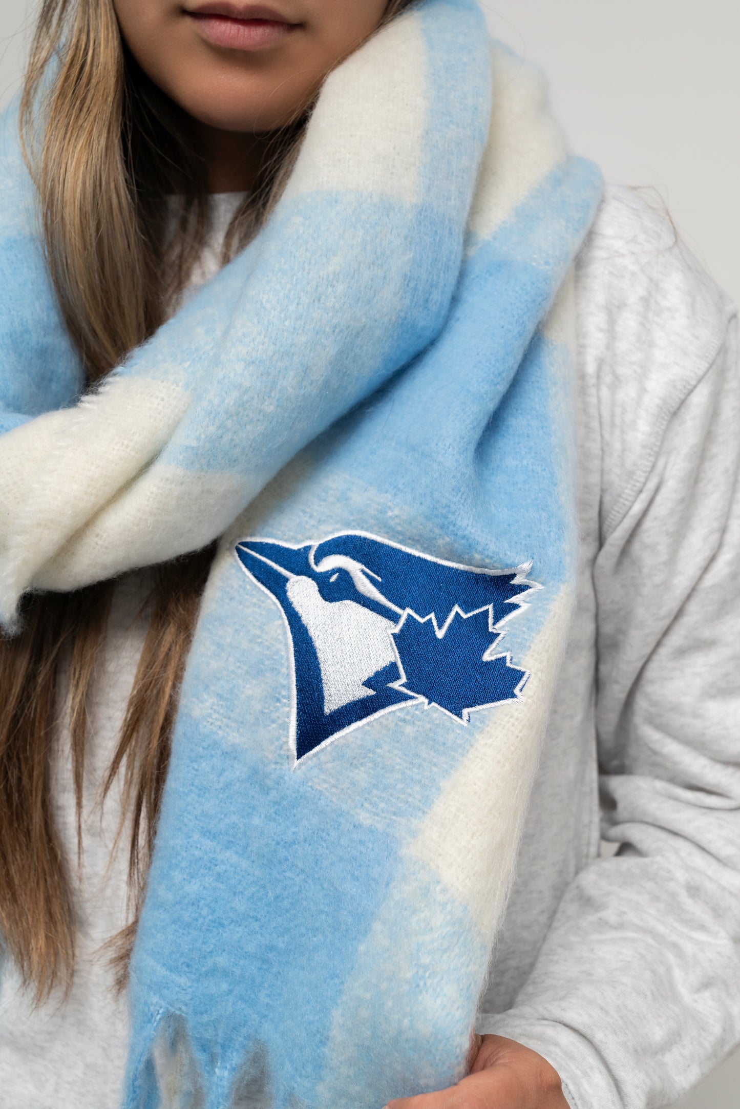 Gertex MLB Toronto Blue Jays Ladies Oversized Blanket Scarf