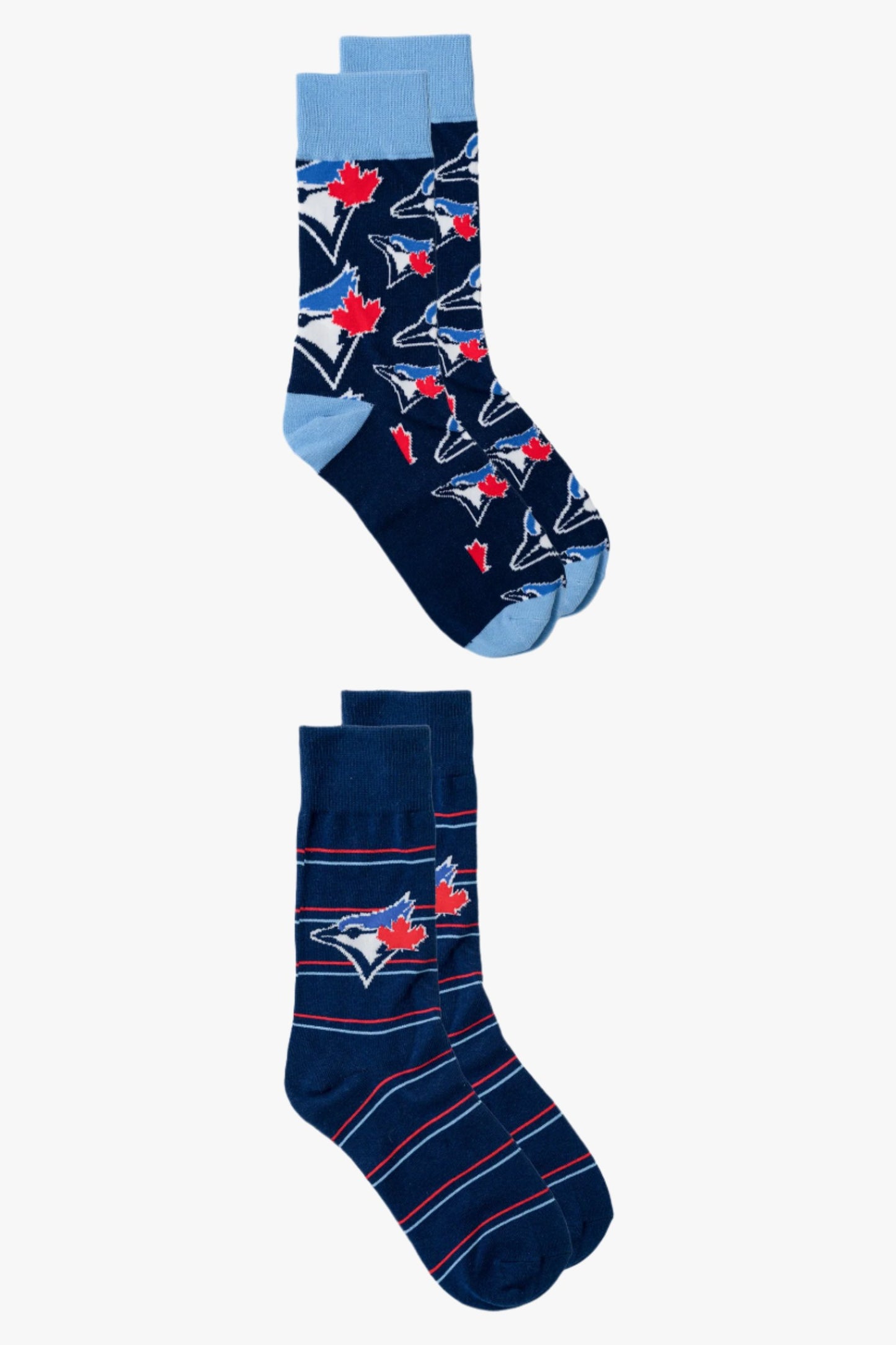 Men's MLB Toronto Blue Jays 2-Pack Dress Socks