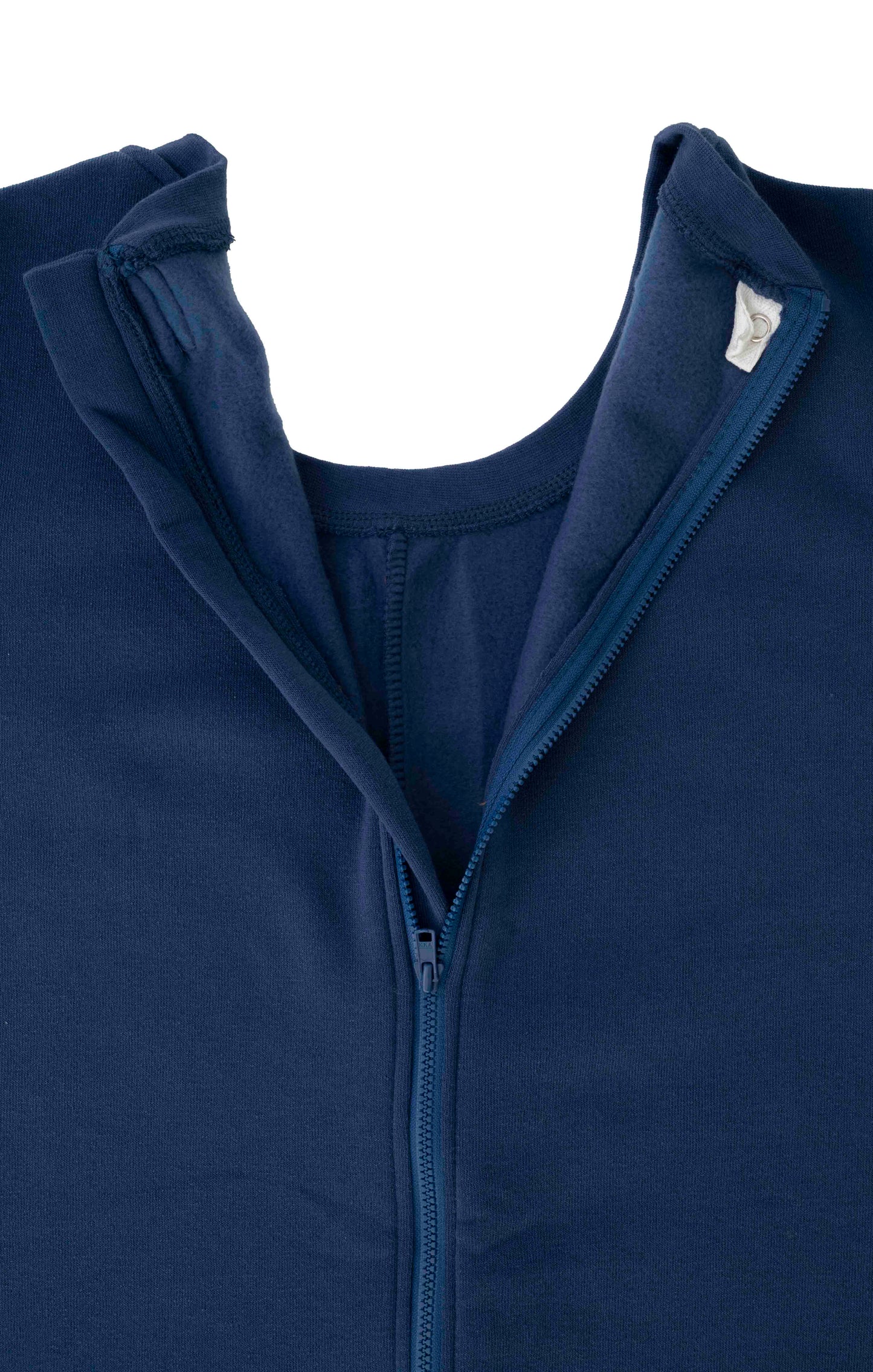 Adult Adaptive Anti-Strip Sleeper with Inner Leg U-Zip and Back-Zip