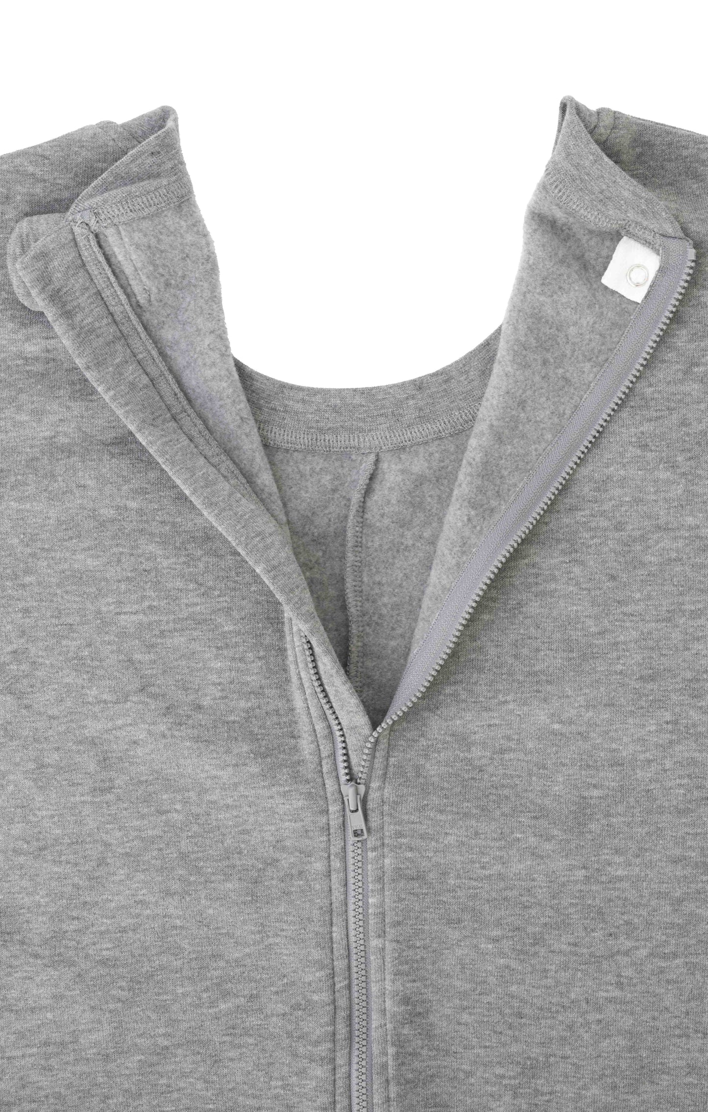 Adult Adaptive Anti-Strip Sleeper with Inner Leg U-Zip and Back-Zip