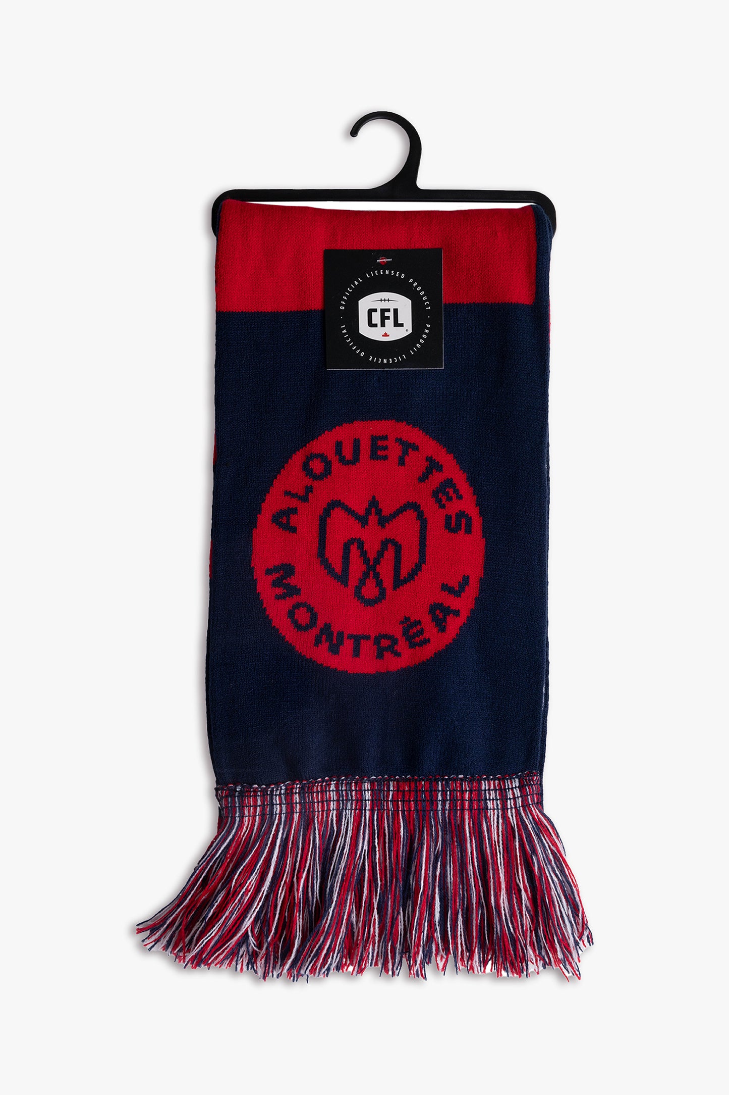 CFL Montreal Alouettes Canadian Football League Adult Fan Scarf for Cold Weather | 150cm x 18cm