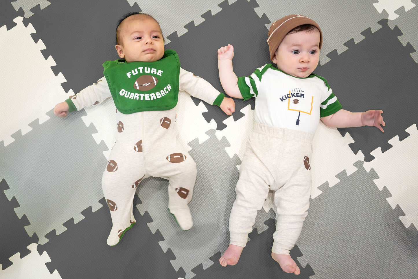 Snugabye Baby 5-Piece Layette Football Sport Set