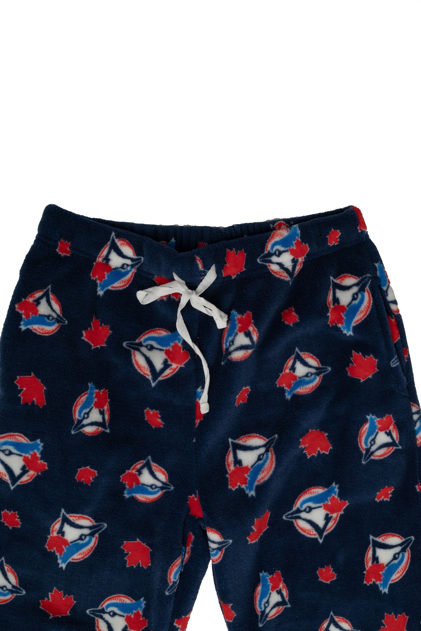 Adult Ladies MLB Toronto Blue Jays Ladies Soft Coral Fleece Pajama Pants