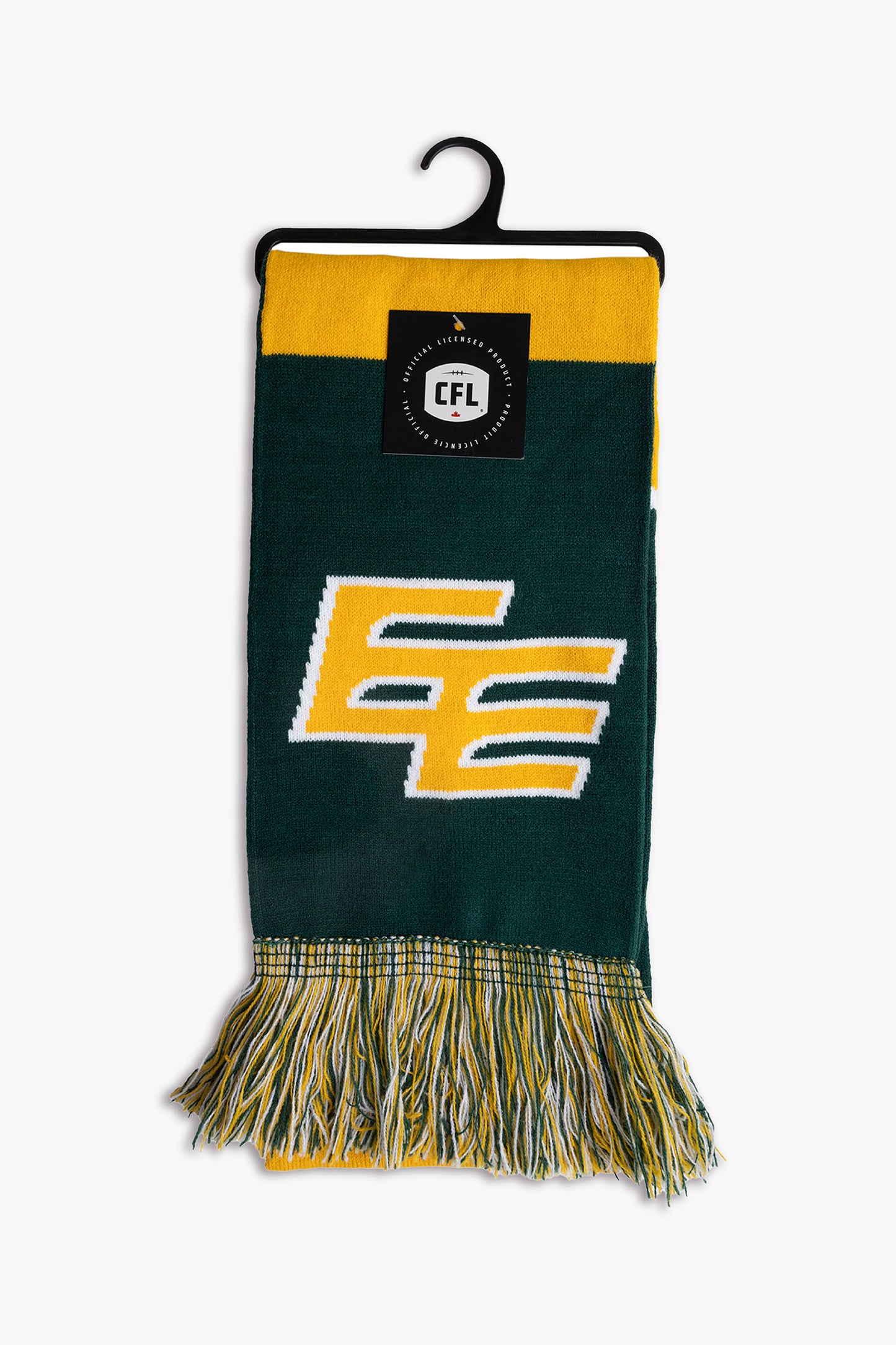 CFL Edmonton Elks Canadian Football League Adult Fan Scarf for Cold Weather | 150cm x 18cm