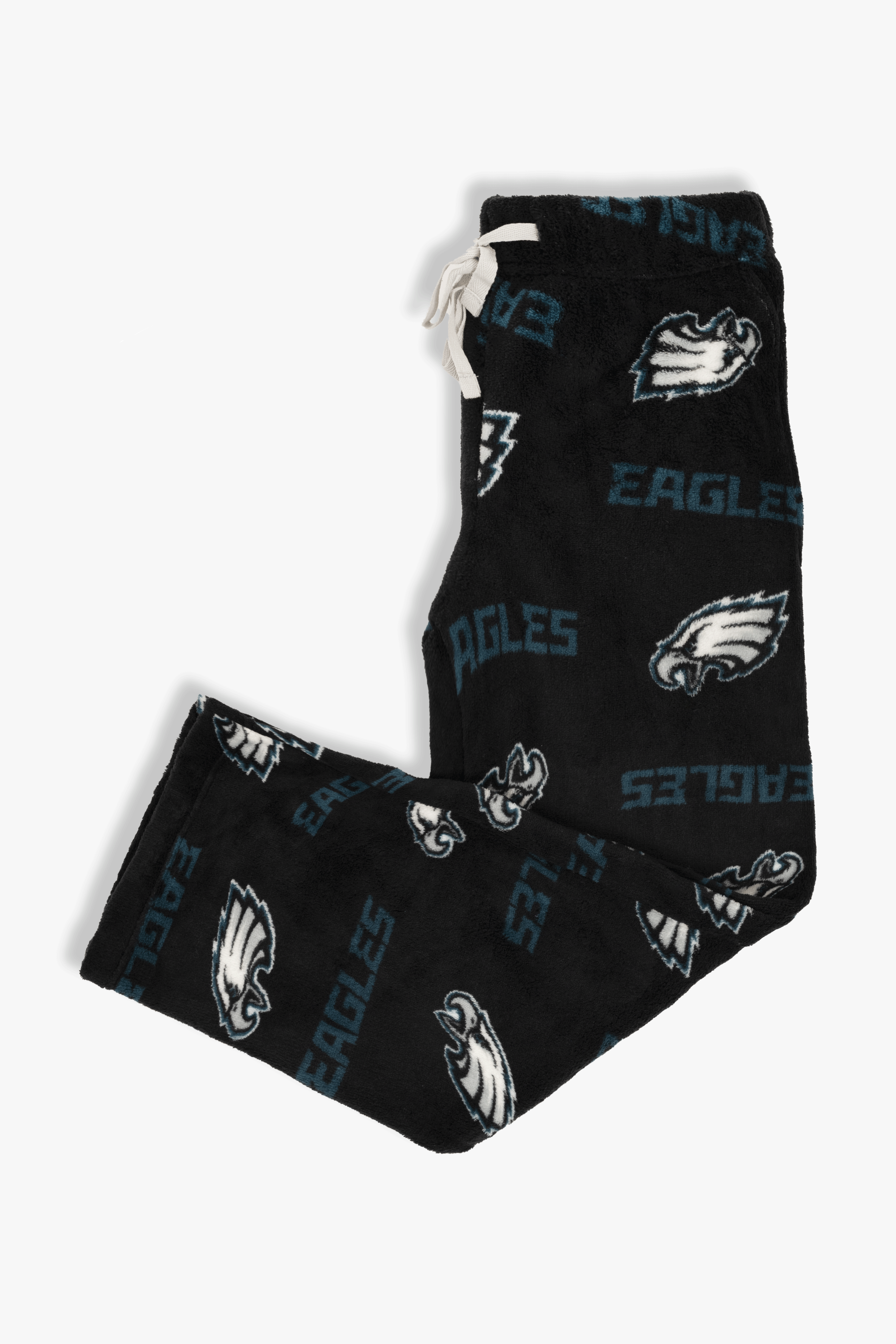 Philadelphia Eagles Youth Fleece Pajama Pants, NFL Kids Lounge Pants with Pockets, Children's S-XL