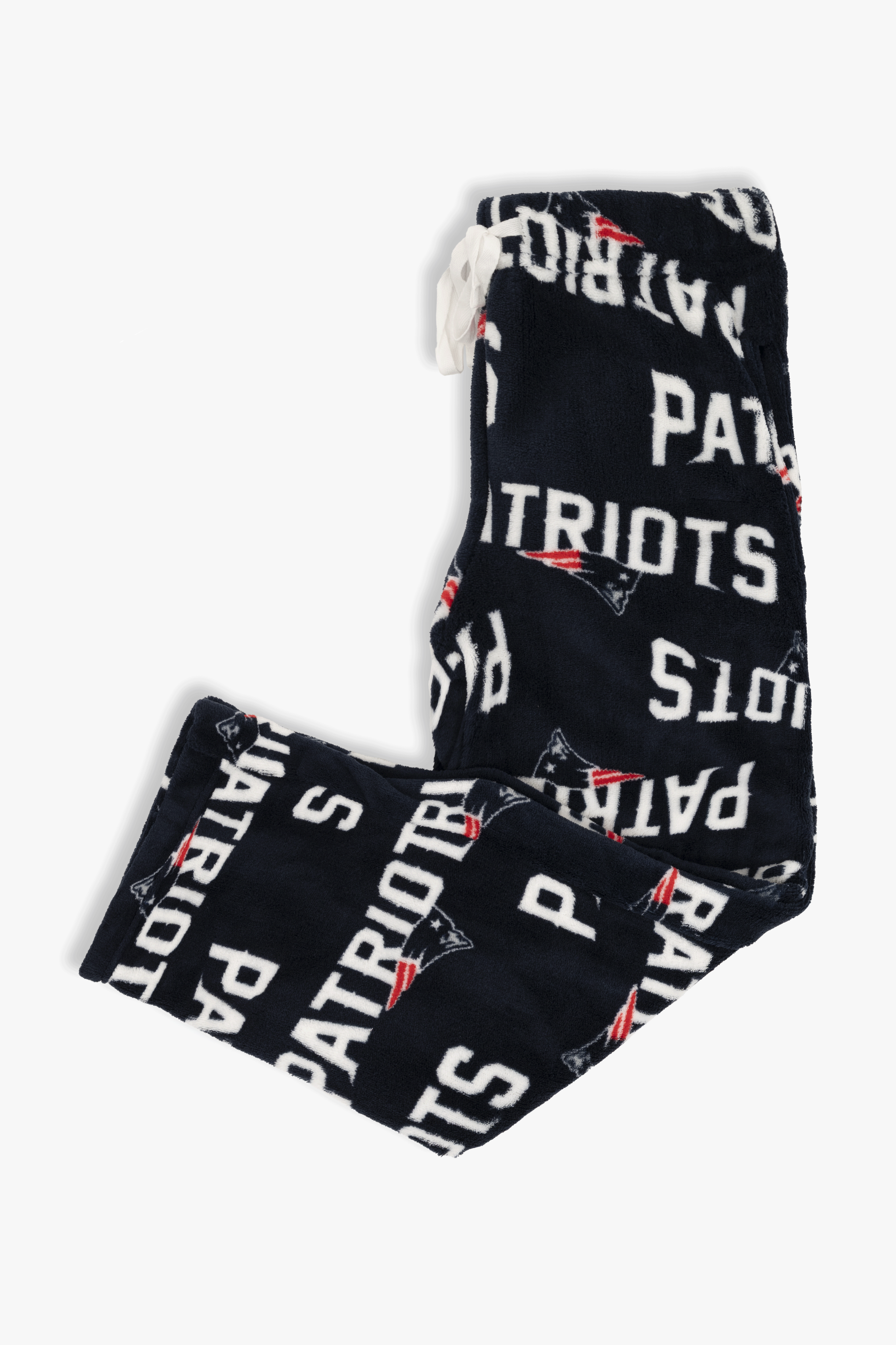 New England Patriots Youth Fleece Pajama Pants, NFL Kids Lounge Pants with Pockets, Children's S-XL