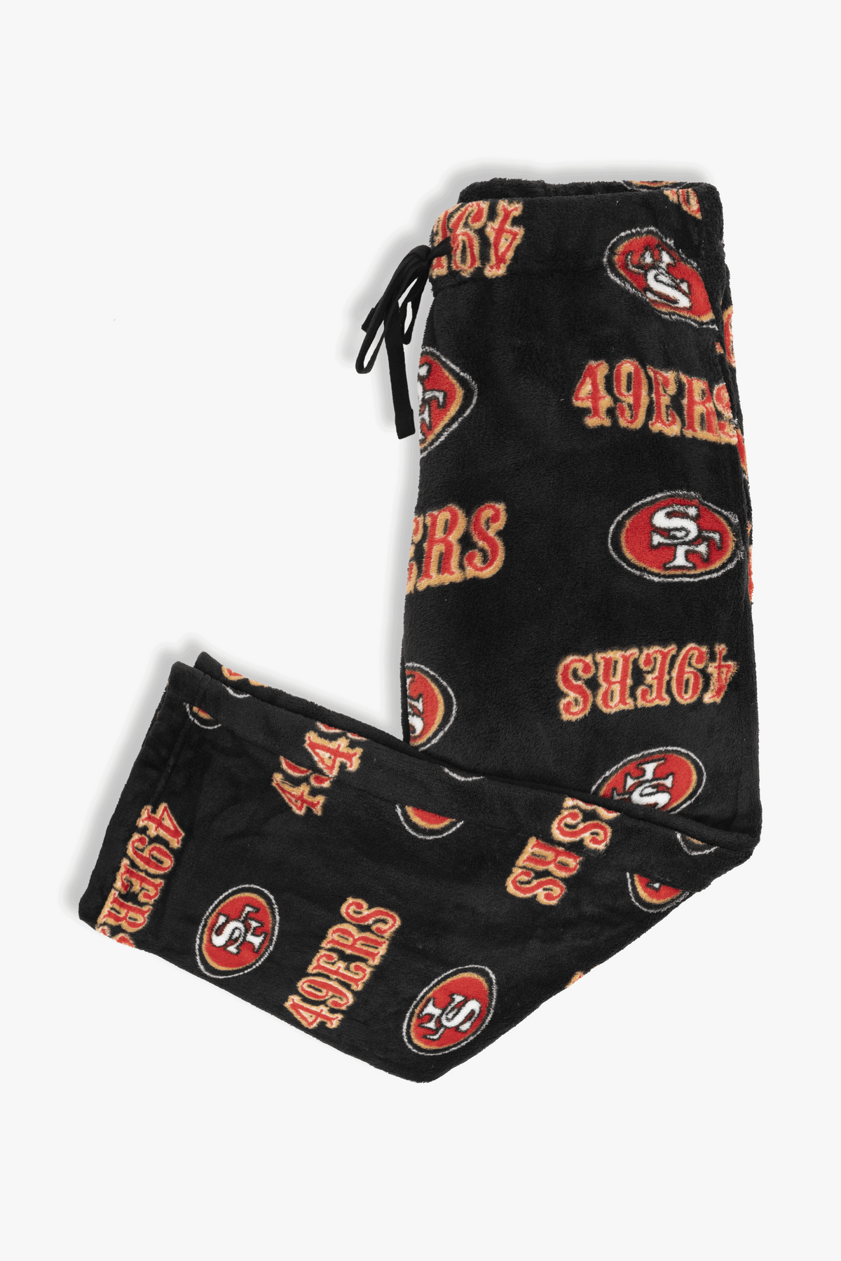 San Francisco 49ers Youth Fleece Pajama Pants, NFL Kids Lounge Pants with Pockets, Children's S-XL