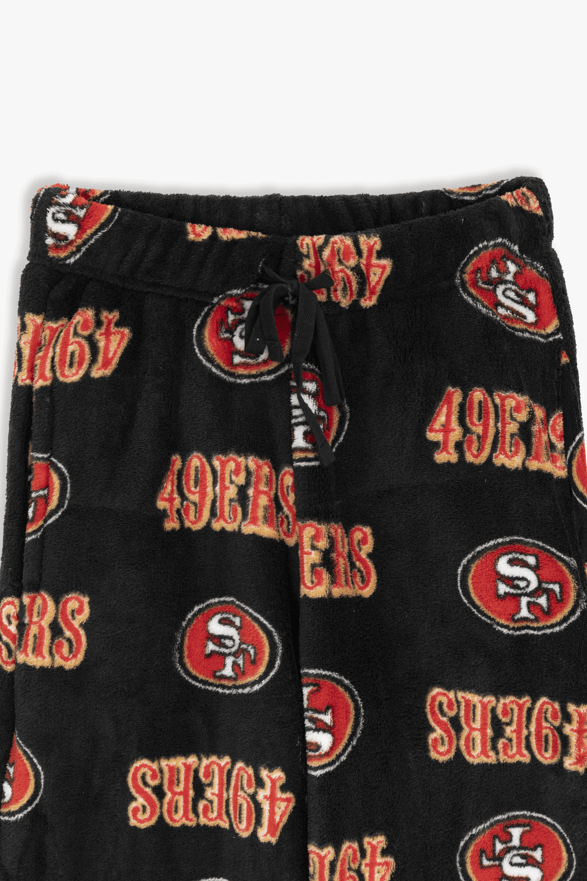 San Francisco 49ers Youth Fleece Pajama Pants, NFL Kids Lounge Pants with Pockets, Children's S-XL