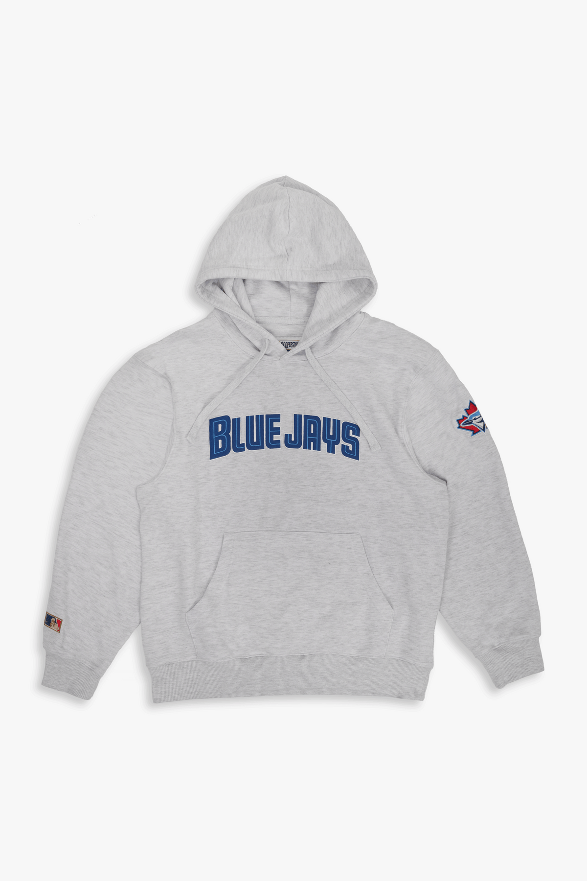 Toronto Blue Jays Cooperstown Collection Hoodie with Puff Print, Retro MLB Sweatshirt, S-XXL