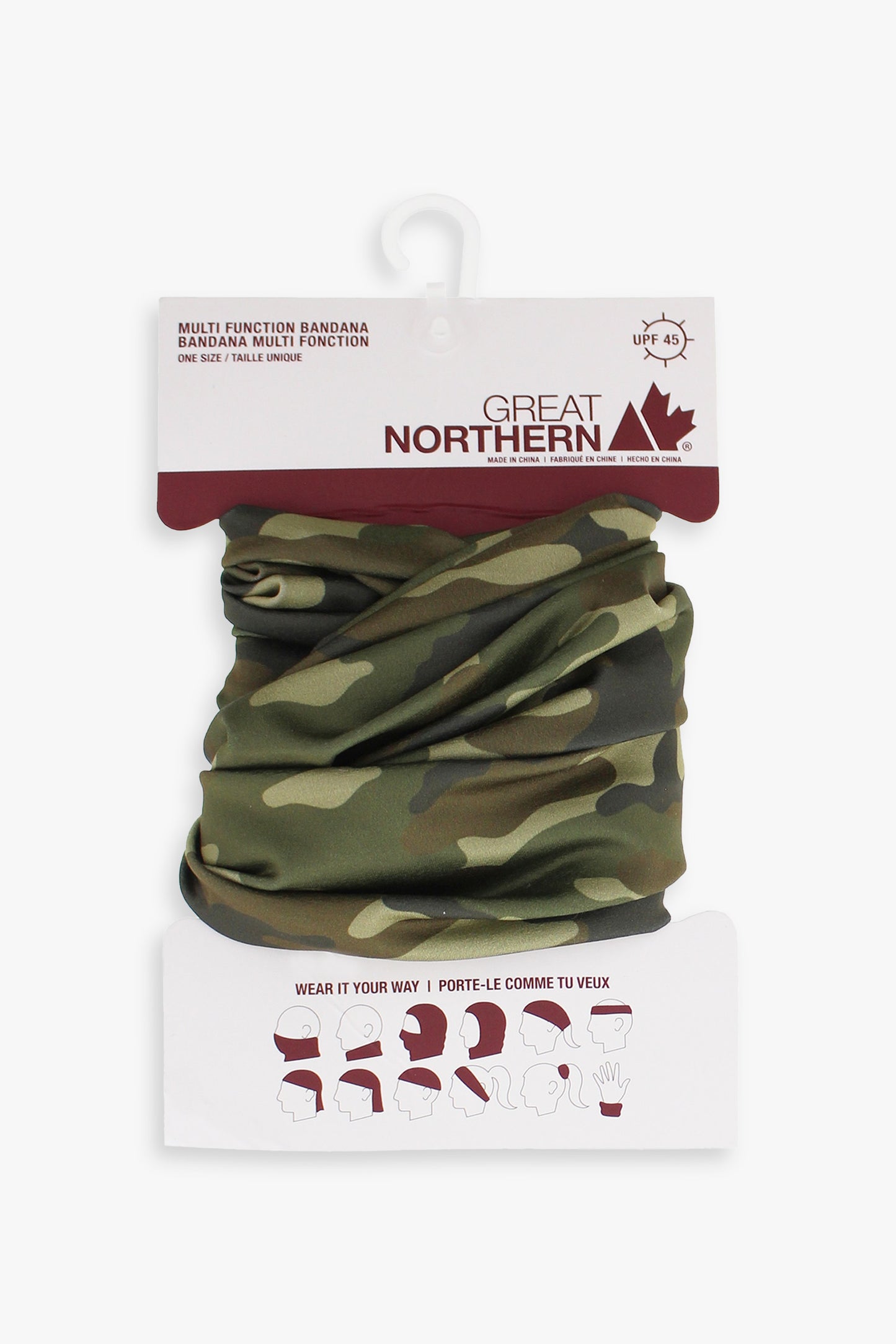 Great Northern Camouflage Multi-Function Bandana