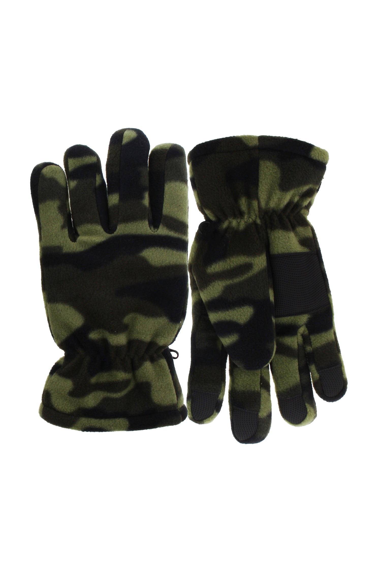 Men's Camouflage Fleece Gloves