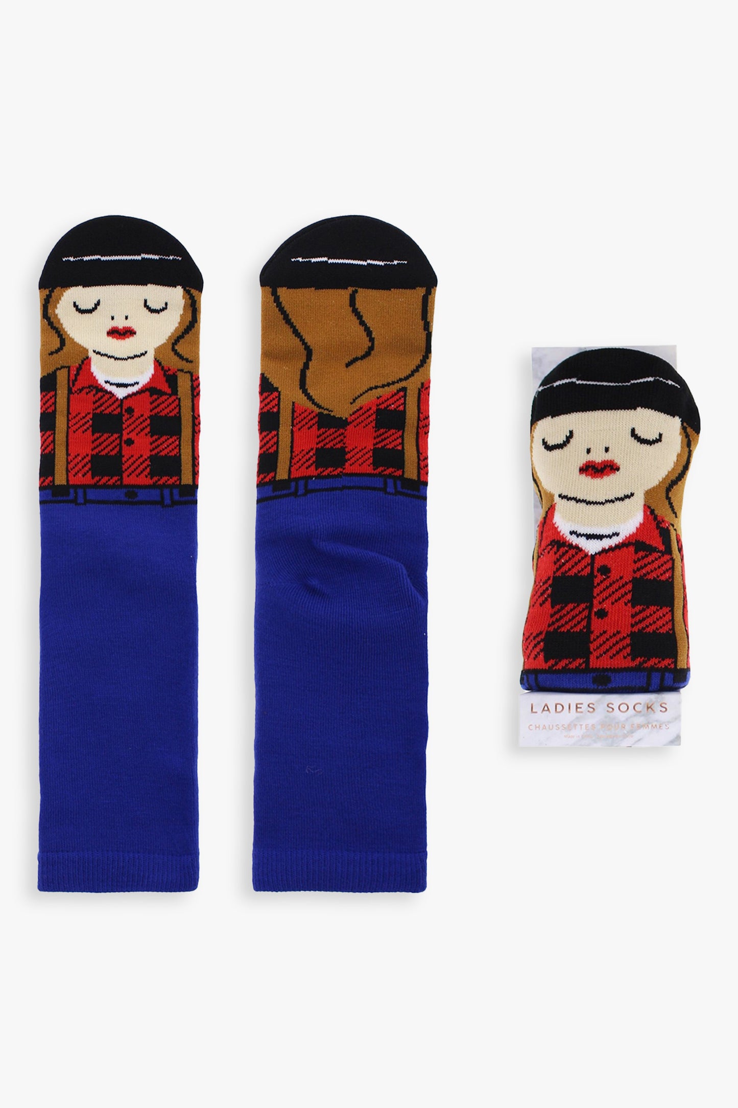 Novelty Canada Character Sock Gift Box