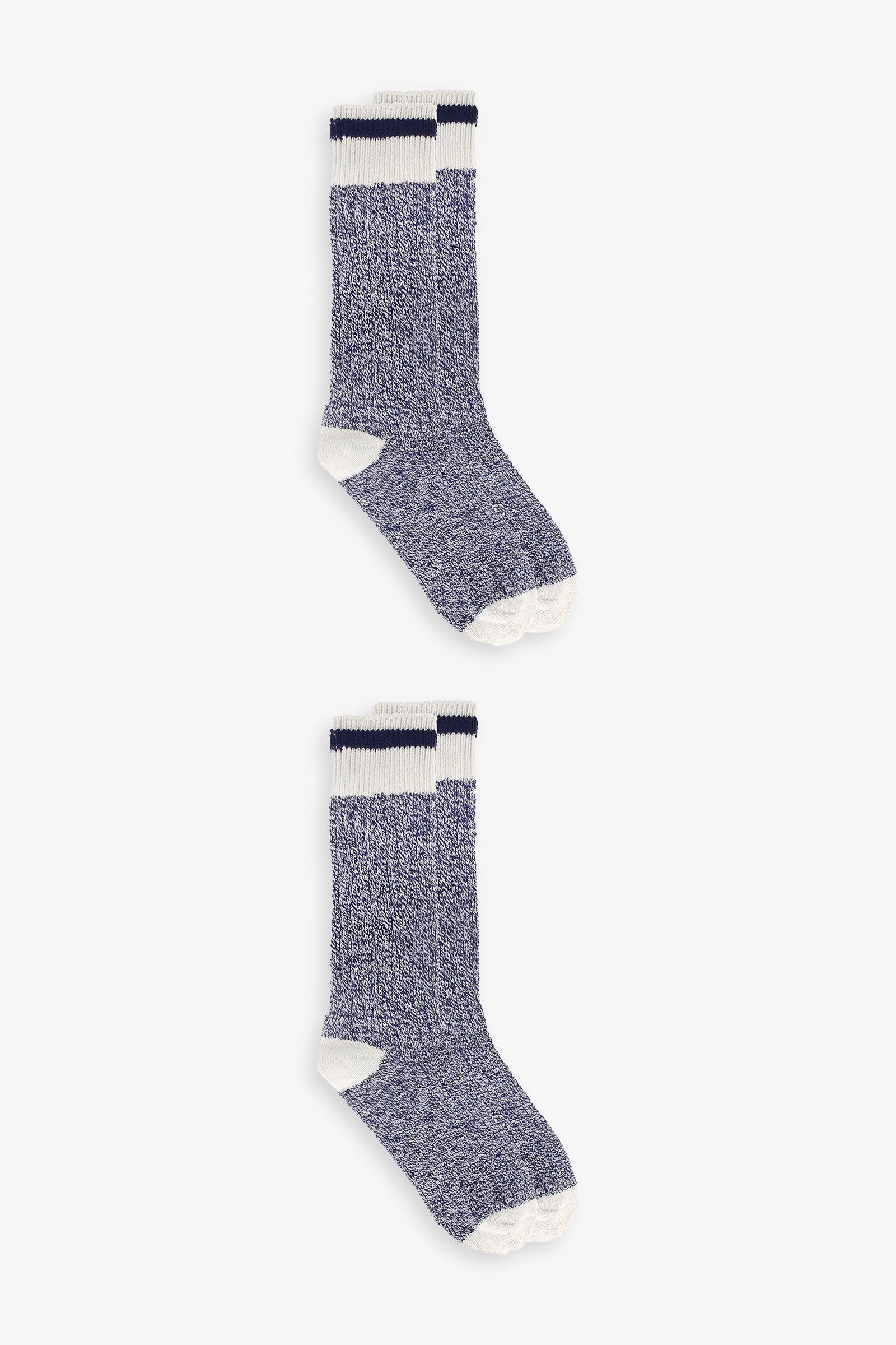 Great Northern Marled Blue Ladies Boot Socks