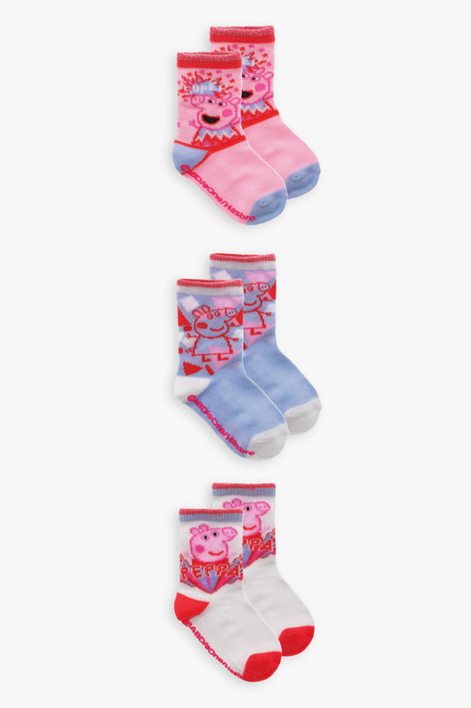 Gertex Toddler 3-Pack Crew Socks | Toddler Size 5-8
