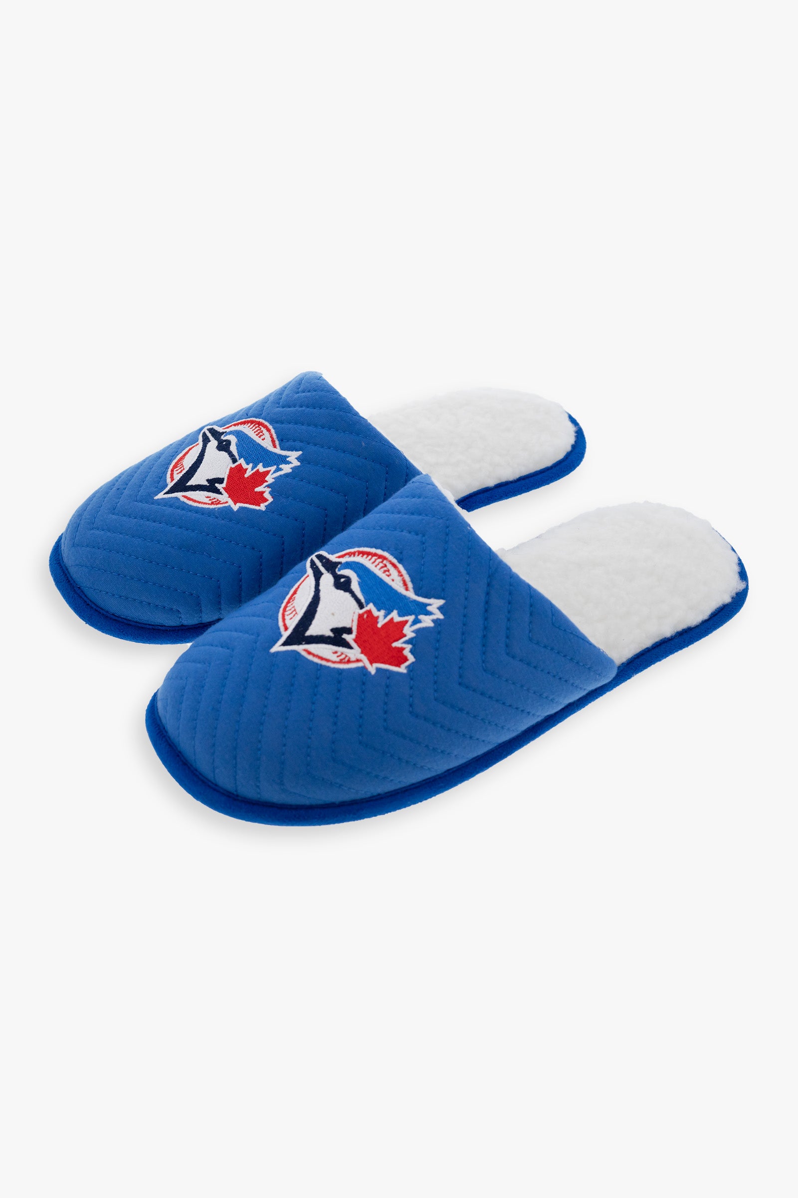 Gertex MLB Toronto Blue Jays Men's Winter Fuzzy Home Slippers