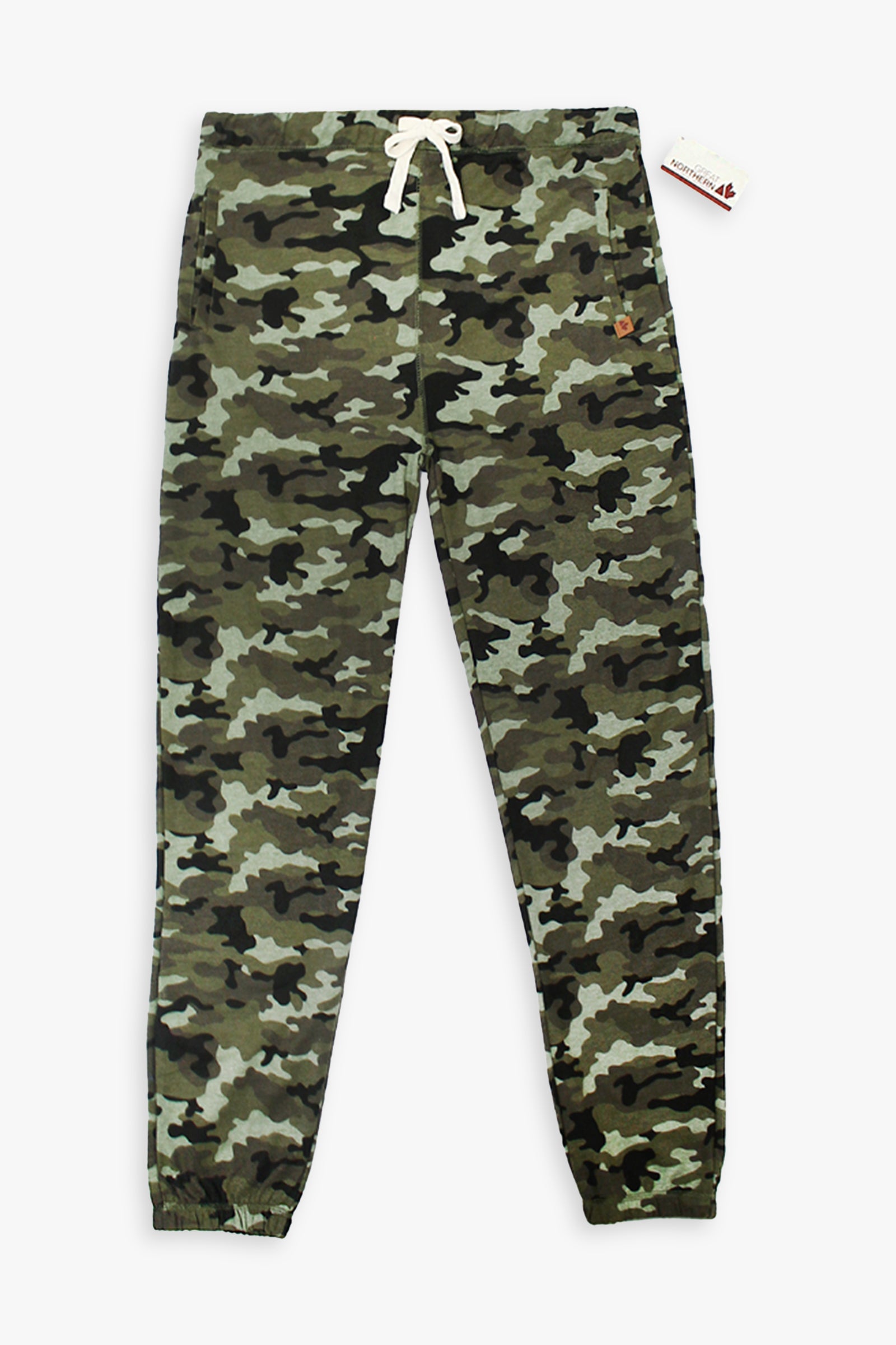 Great Northern Ladies Camouflage French Terry Sweatpants