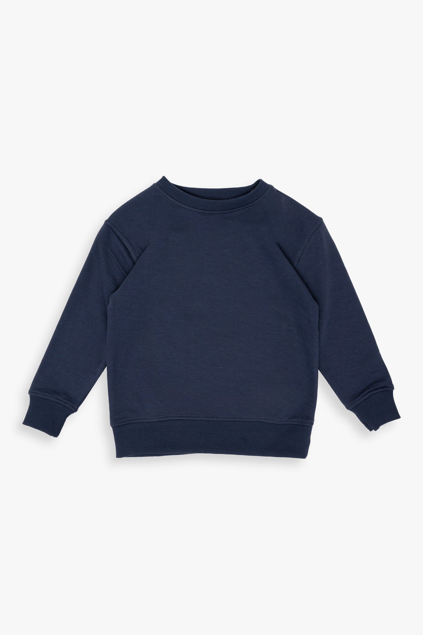 Youth Kids Unisex French Terry Cotton Crewneck