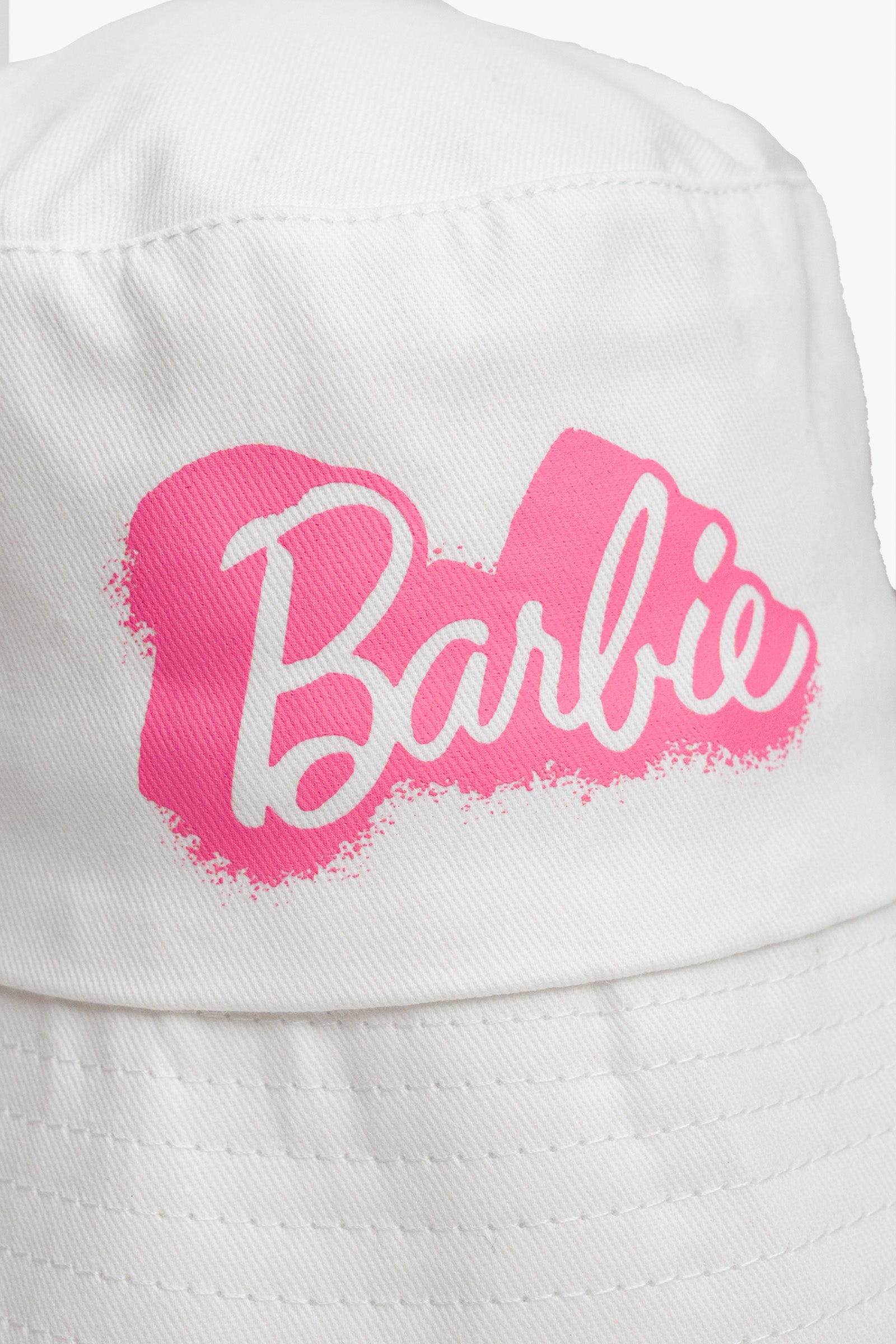 Gertex Barbie Youth Girls Limited Edition White Bucket Hat
