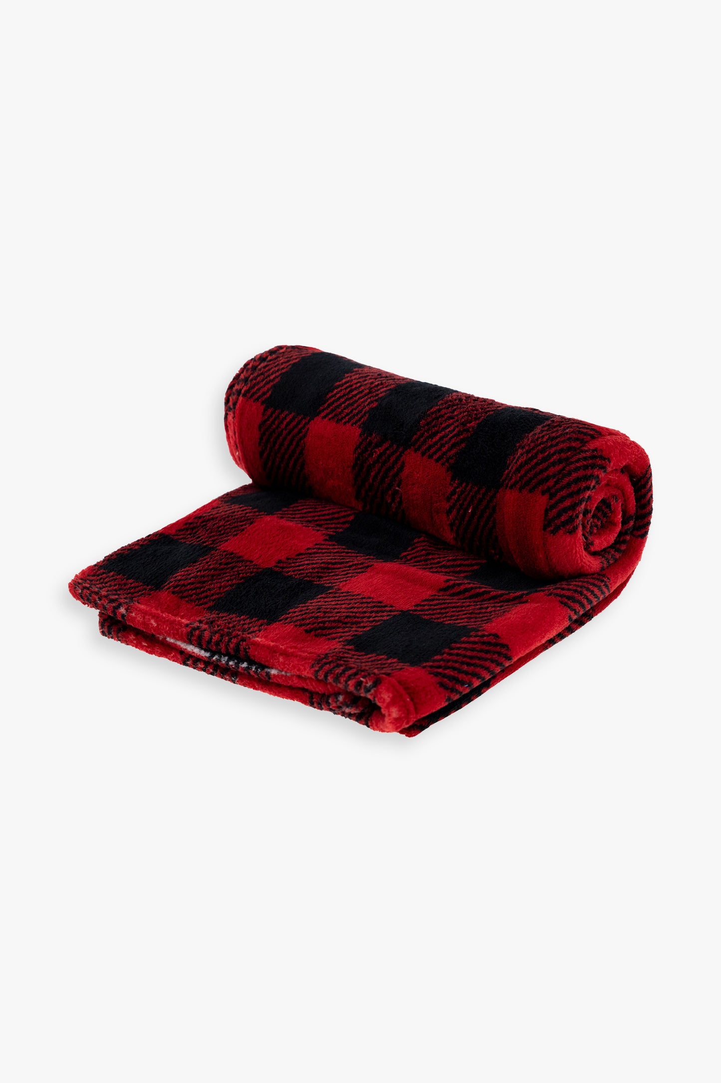 Great Northern Buffalo Plaid Fleece Throw (120X150cm)