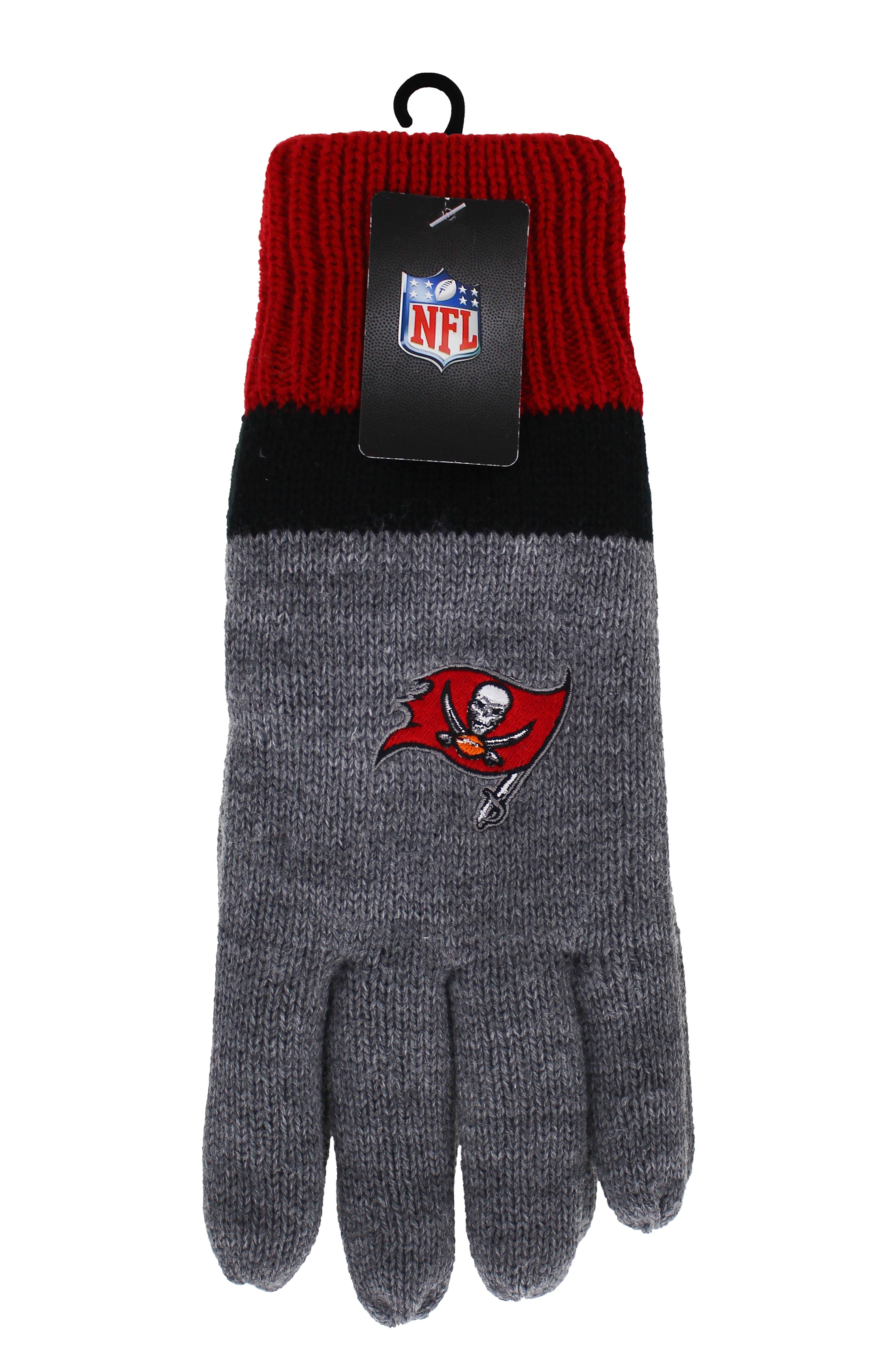 NFL Tampa Bay Buccaneers Men's Lined Winter Cold Weather Gloves
