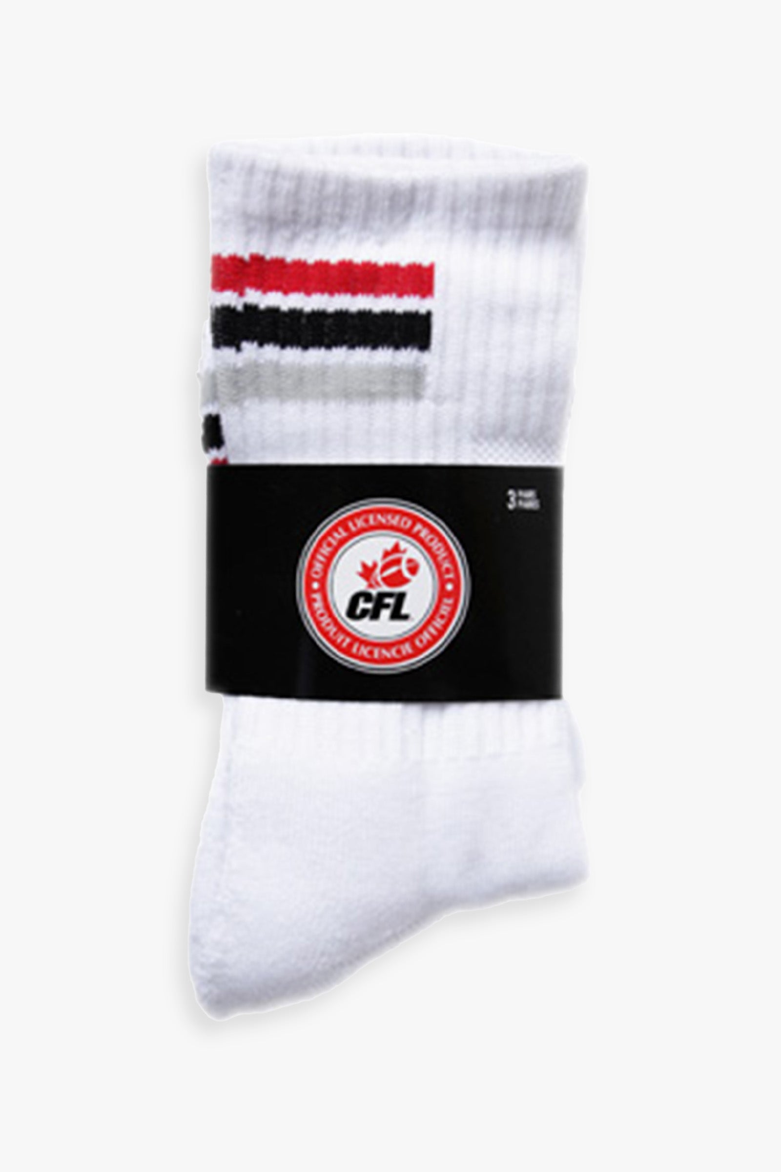 CFL Youth Boys 3-Pack Sport Crew Socks