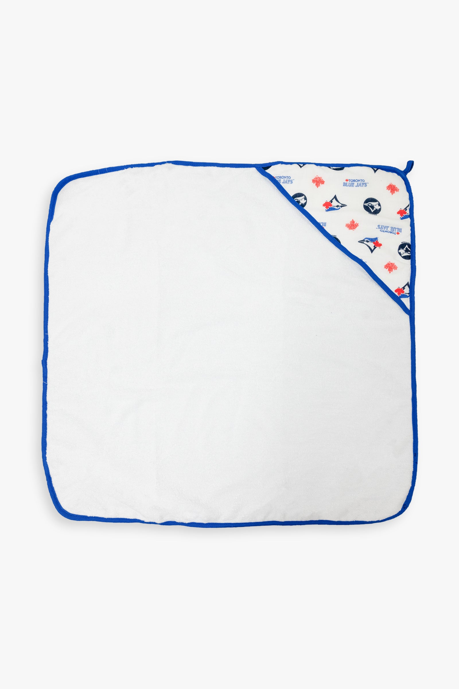 Gertex MLB Toronto Blue Jays 4 Piece Bath Time Gift Bundle (3 Wash Cloths & 1 Hooded Towel)