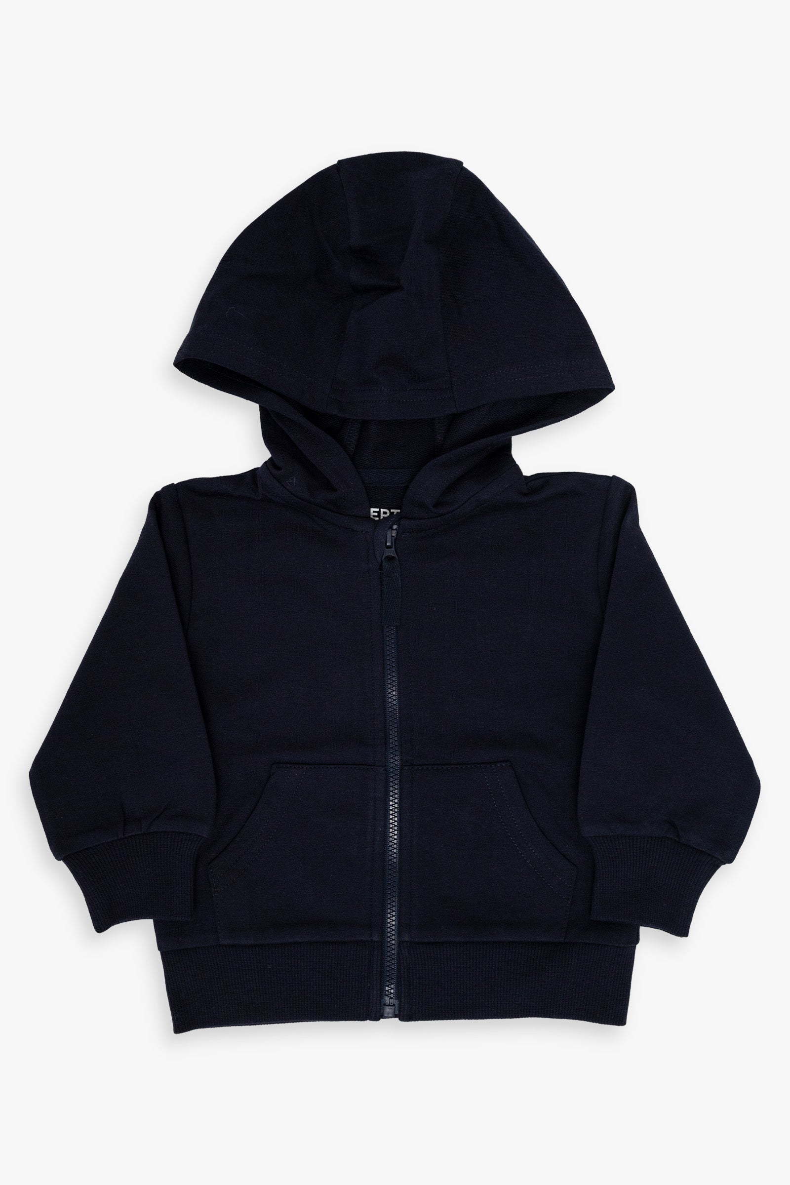 Navy Baby French Terry Hoodie