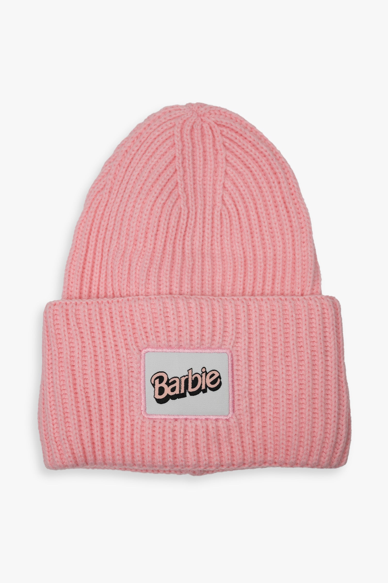 Gertex Barbie Ladies Oversized Cuff Beanie Featuring a Woven Patch