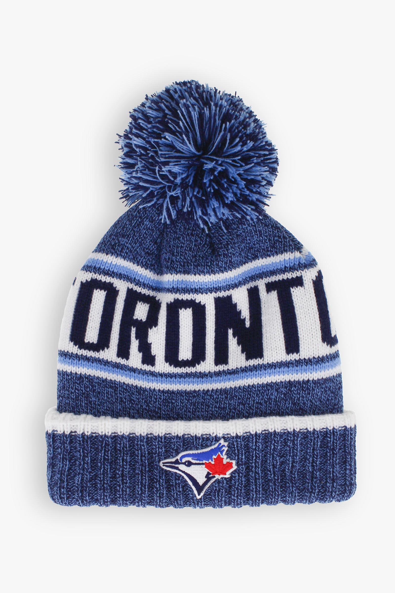 Gertex MLB Toronto Blue Jays Adult Men's Heavy Knit Pom Toque