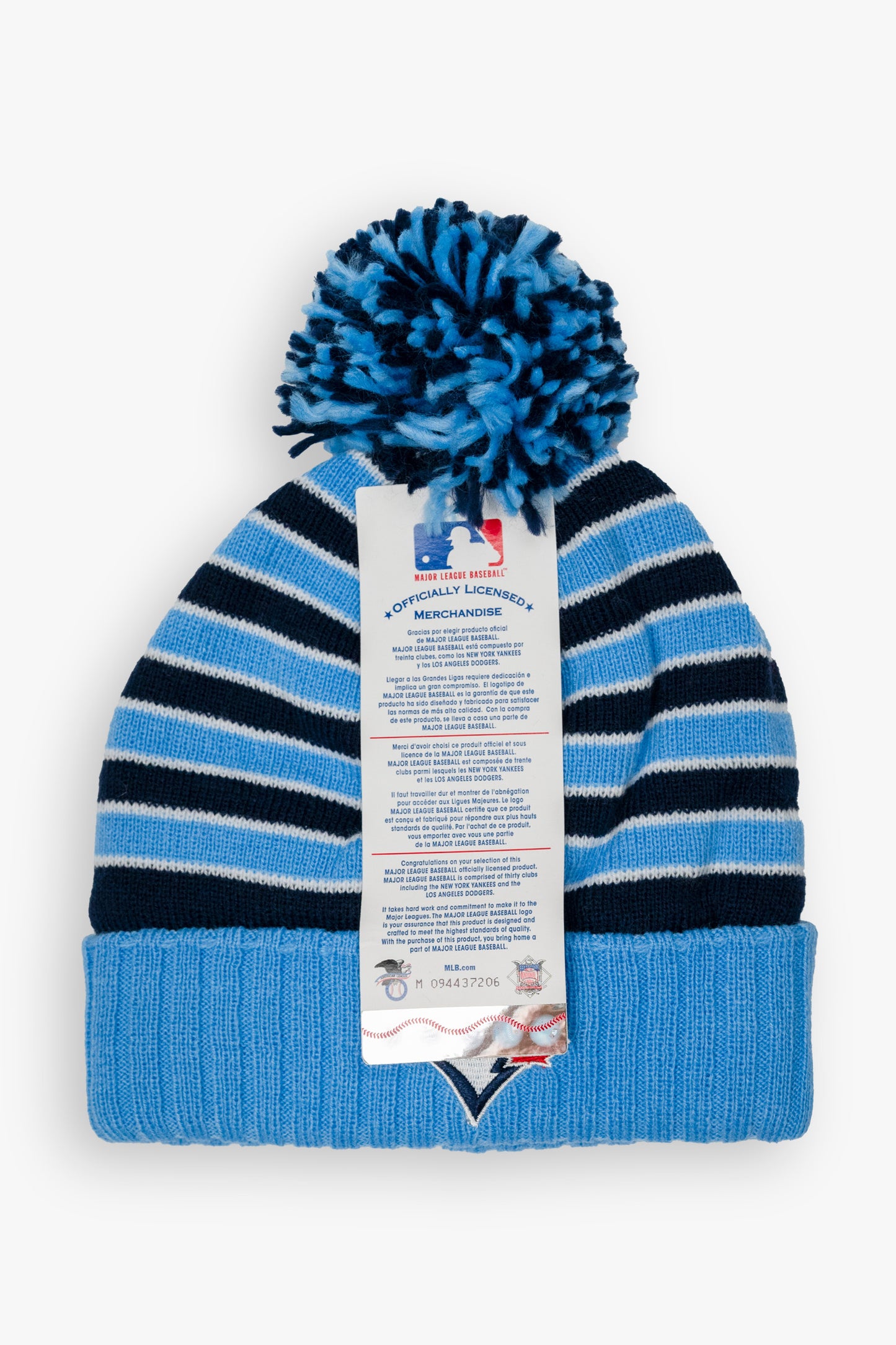 MLB Toronto Blue Jays Baby & Toddler Knit Icelandic Pom Toque