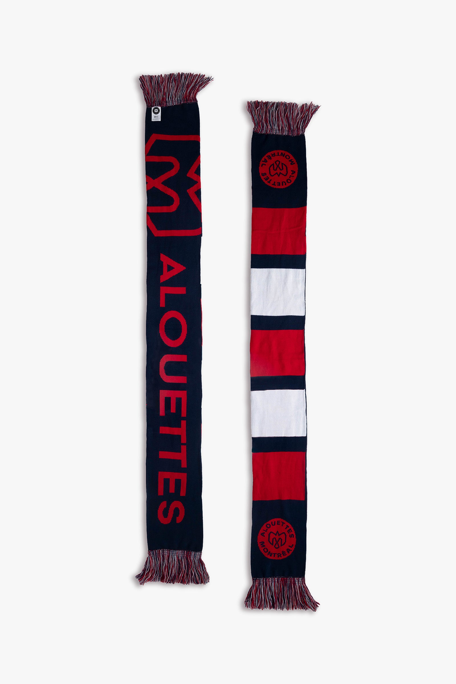 CFL Montreal Alouettes Canadian Football League Adult Fan Scarf for Cold Weather | 150cm x 18cm