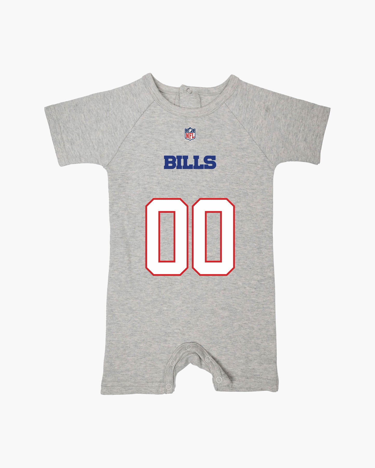 NFL Team Faux Jersey Baby Organic Cotton Romper