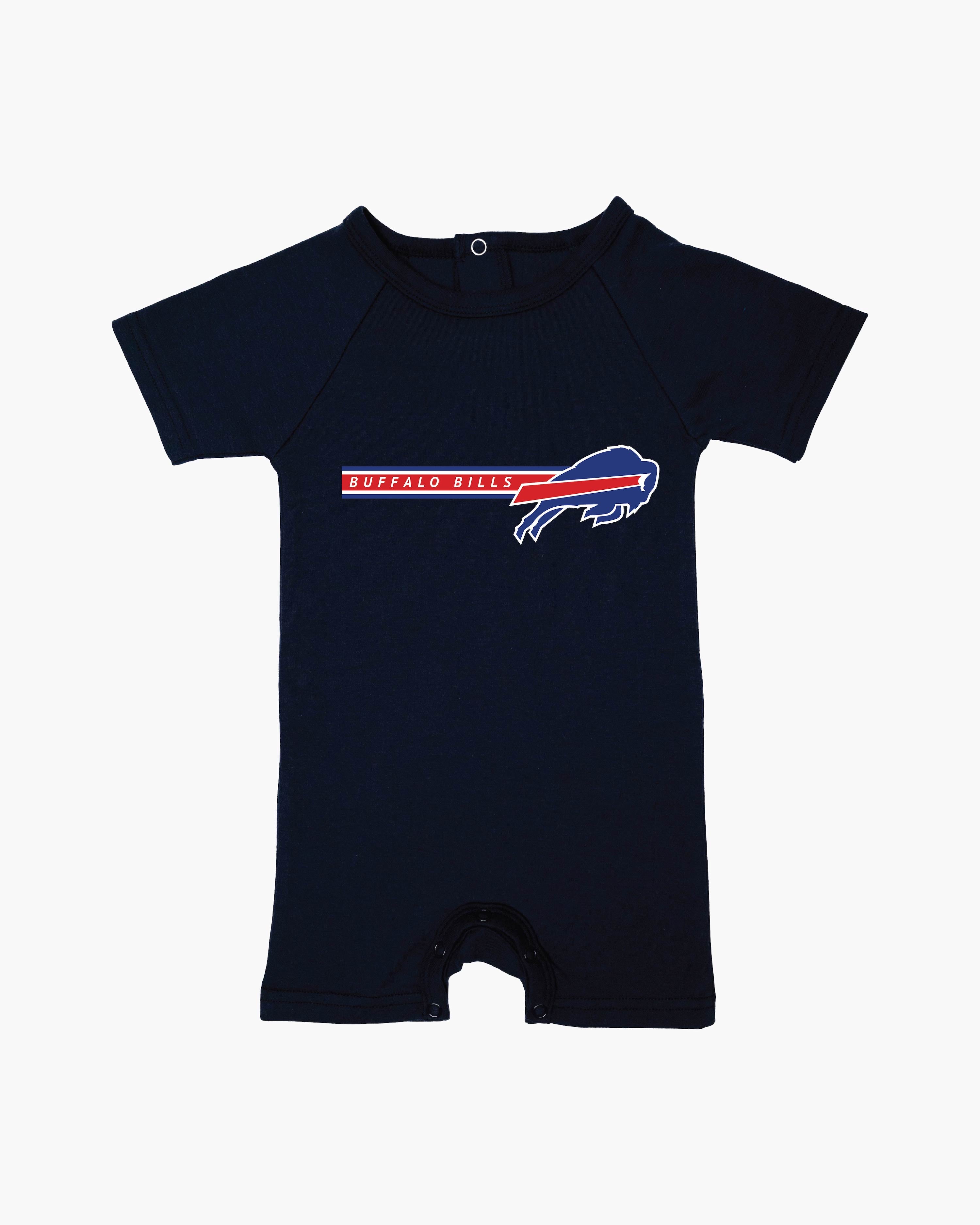 NFL Team Baby Navy Organic Cotton Romper