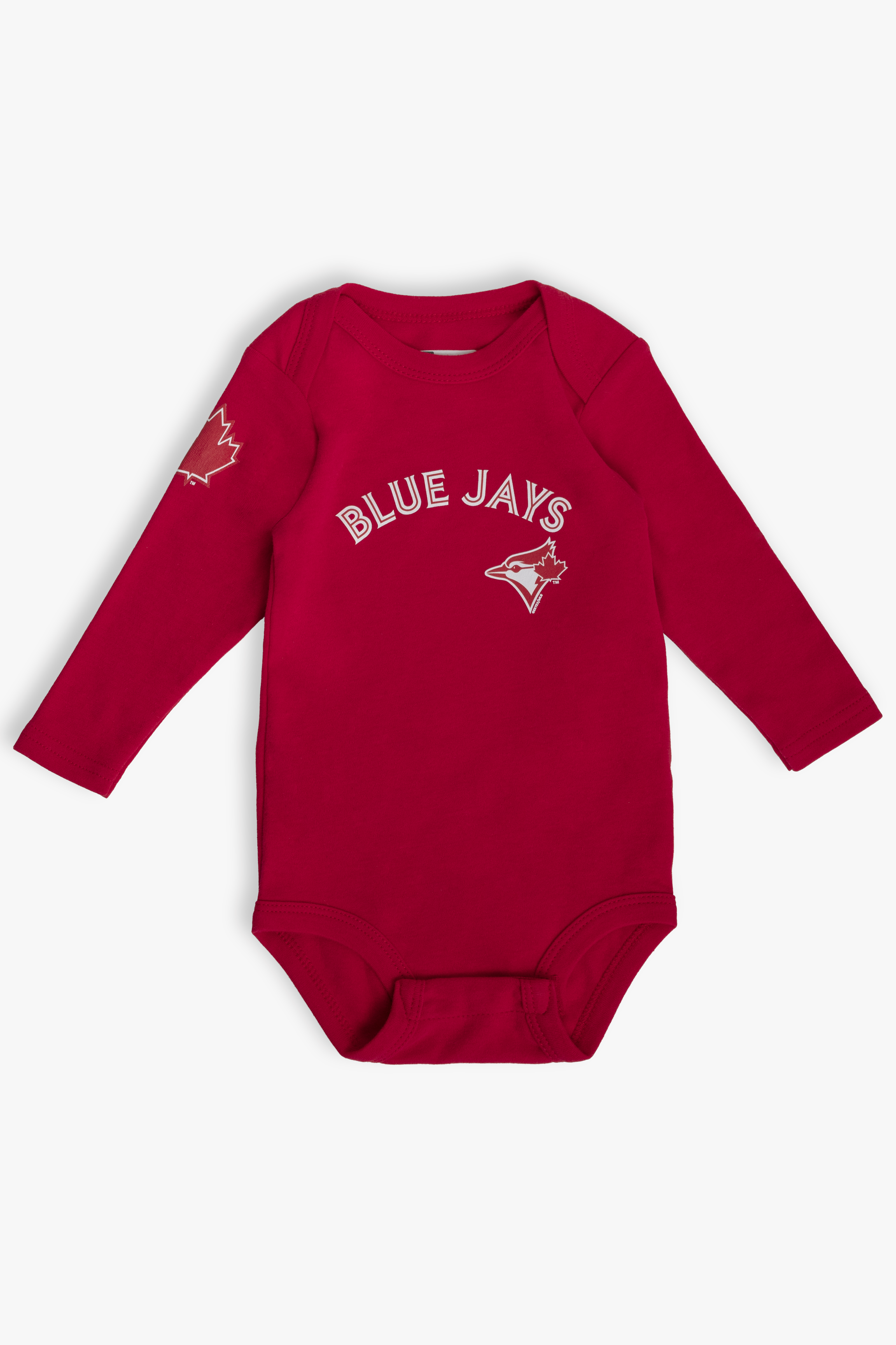 Canada Day Baby Bodysuit 3-Pack, MLB Toronto Blue Jays – Organic Cotton, 0-24M