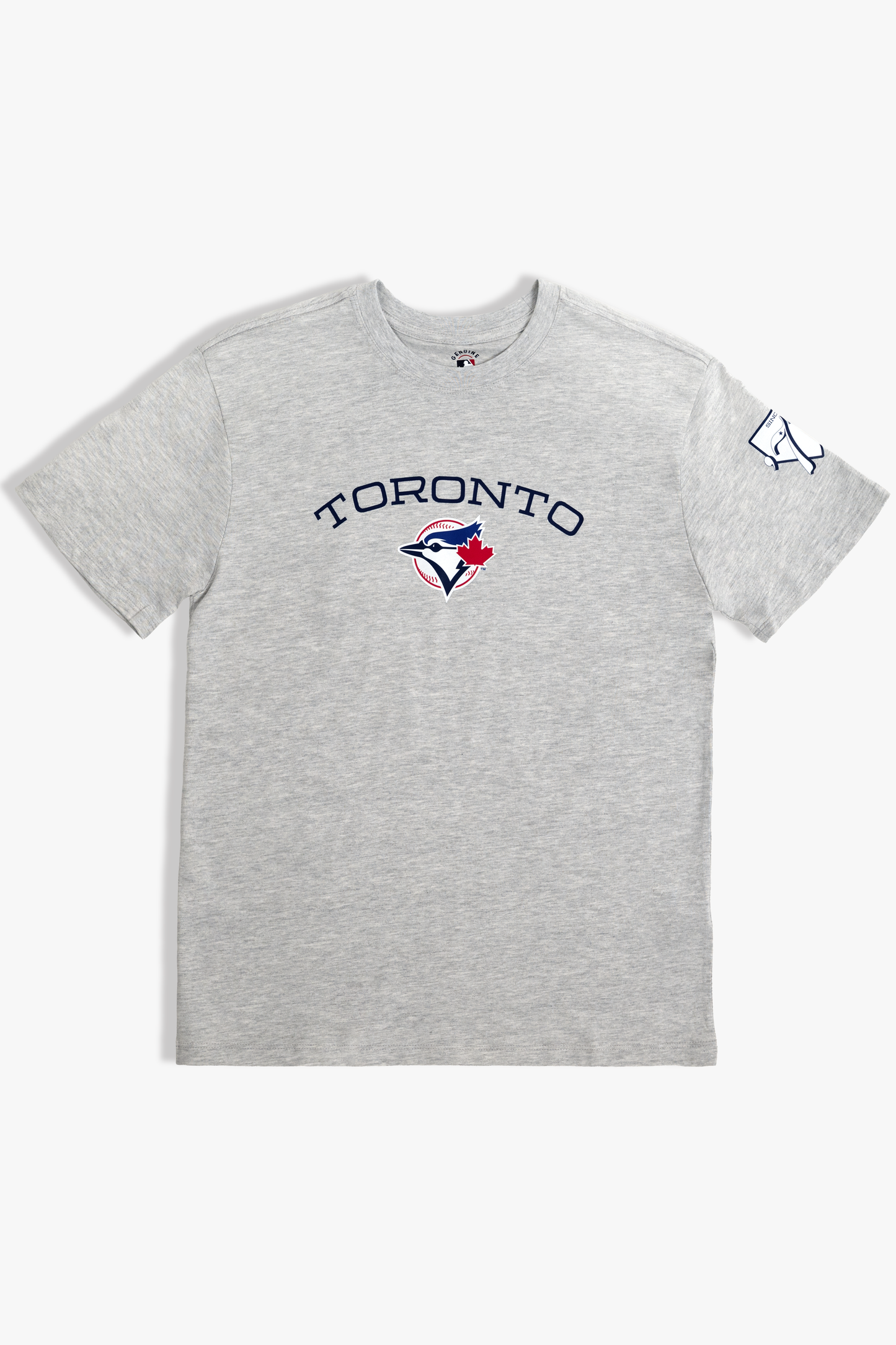 Toronto Blue Jays T-Shirt Since '77 MLB Adult Cloud Tee, Unisex XS-XXL, Black, White, Heather Grey