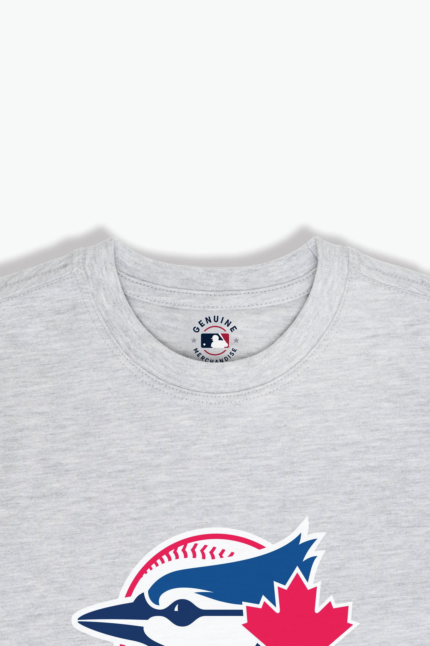 Heather Grey MLB Toronto Blue Jays Baby/Toddler T-Shirt, Soft Combed Cotton, 6M-4T