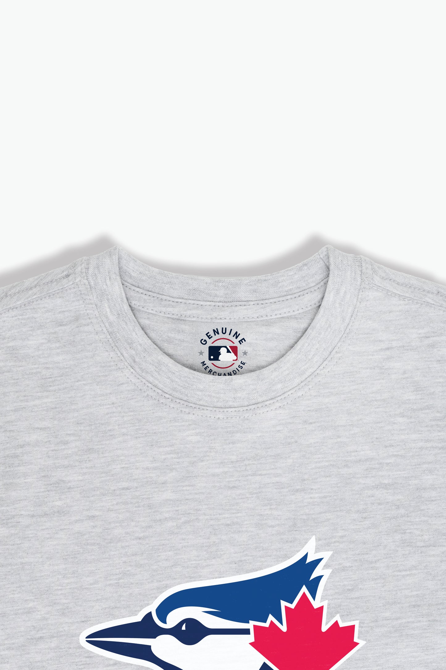 Heather Grey MLB Toronto Blue Jays Baby/Toddler T-Shirt, Soft Combed Cotton, 6M-4T