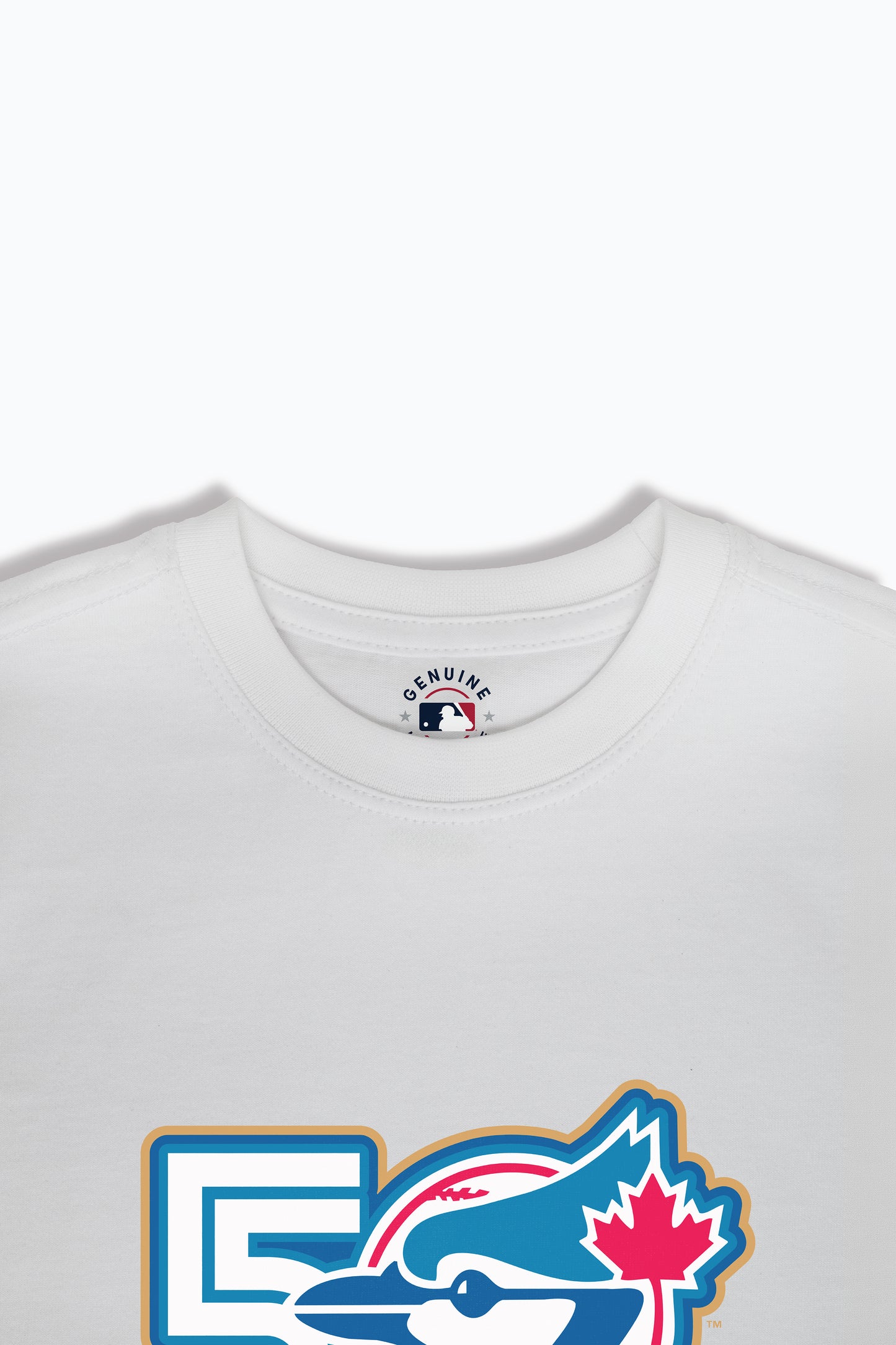 Blue Jays Kids T-Shirt MLB 50th Anniversary Toronto Blue Jays Youth Tee, Soft Combed Cotton, Boys & Girls S-XL
