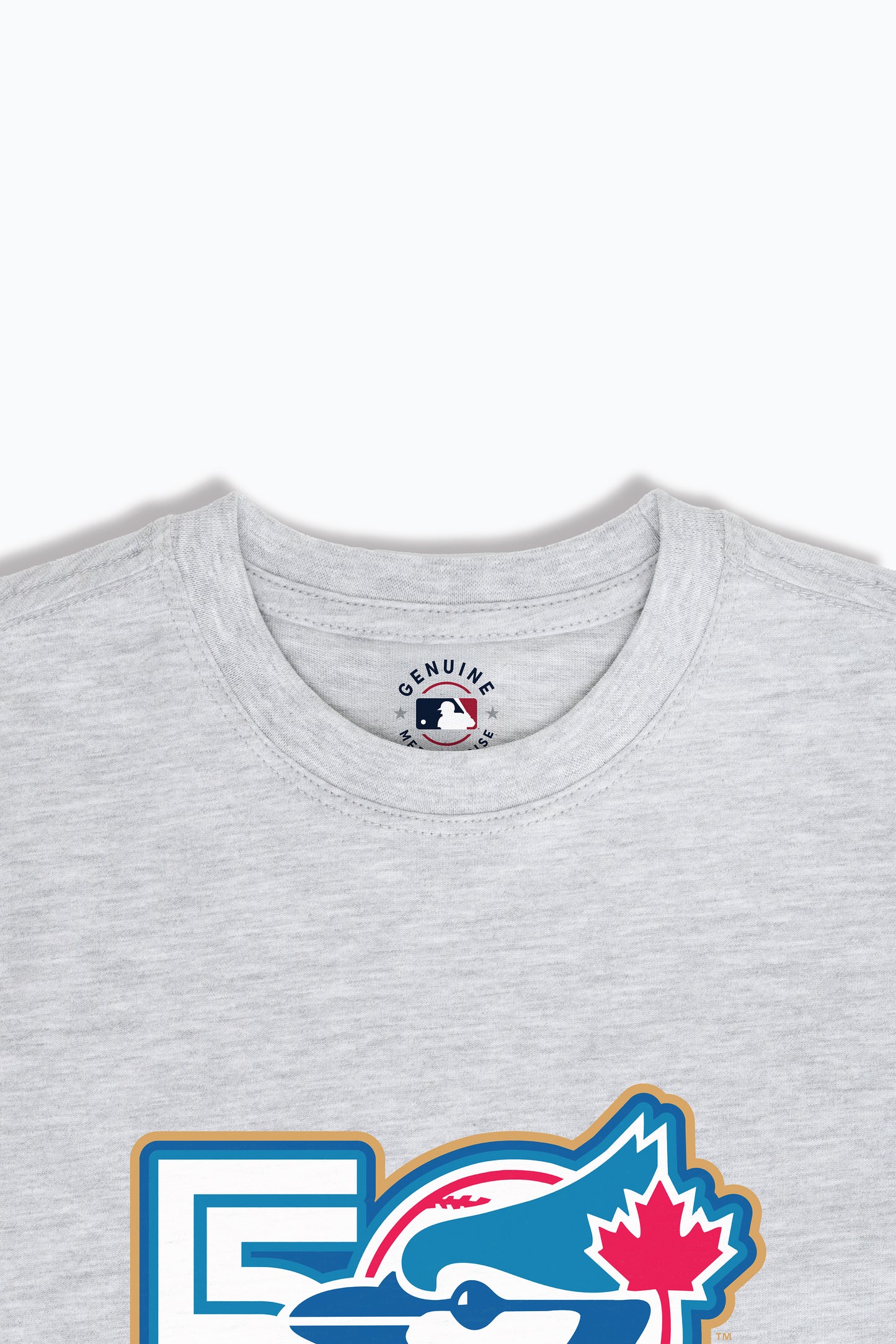 Blue Jays Kids T-Shirt MLB 50th Anniversary Toronto Blue Jays Youth Tee, Soft Combed Cotton, Boys & Girls S-XL