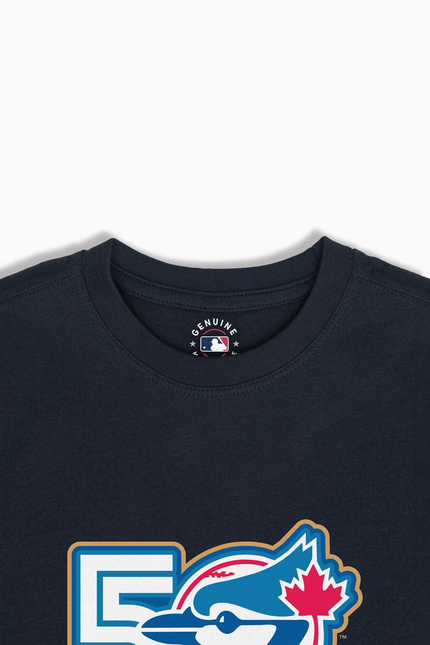 Blue Jays Kids T-Shirt MLB 50th Anniversary Toronto Blue Jays Youth Tee, Soft Combed Cotton, Boys & Girls S-XL