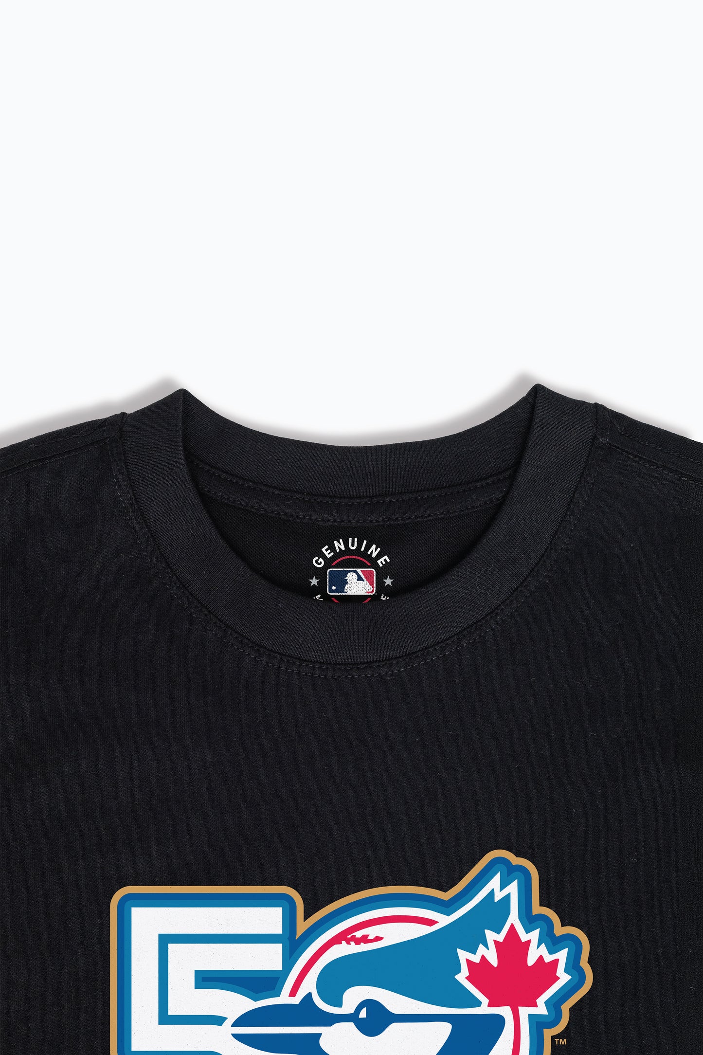 Blue Jays Kids T-Shirt MLB 50th Anniversary Toronto Blue Jays Youth Tee, Soft Combed Cotton, Boys & Girls S-XL