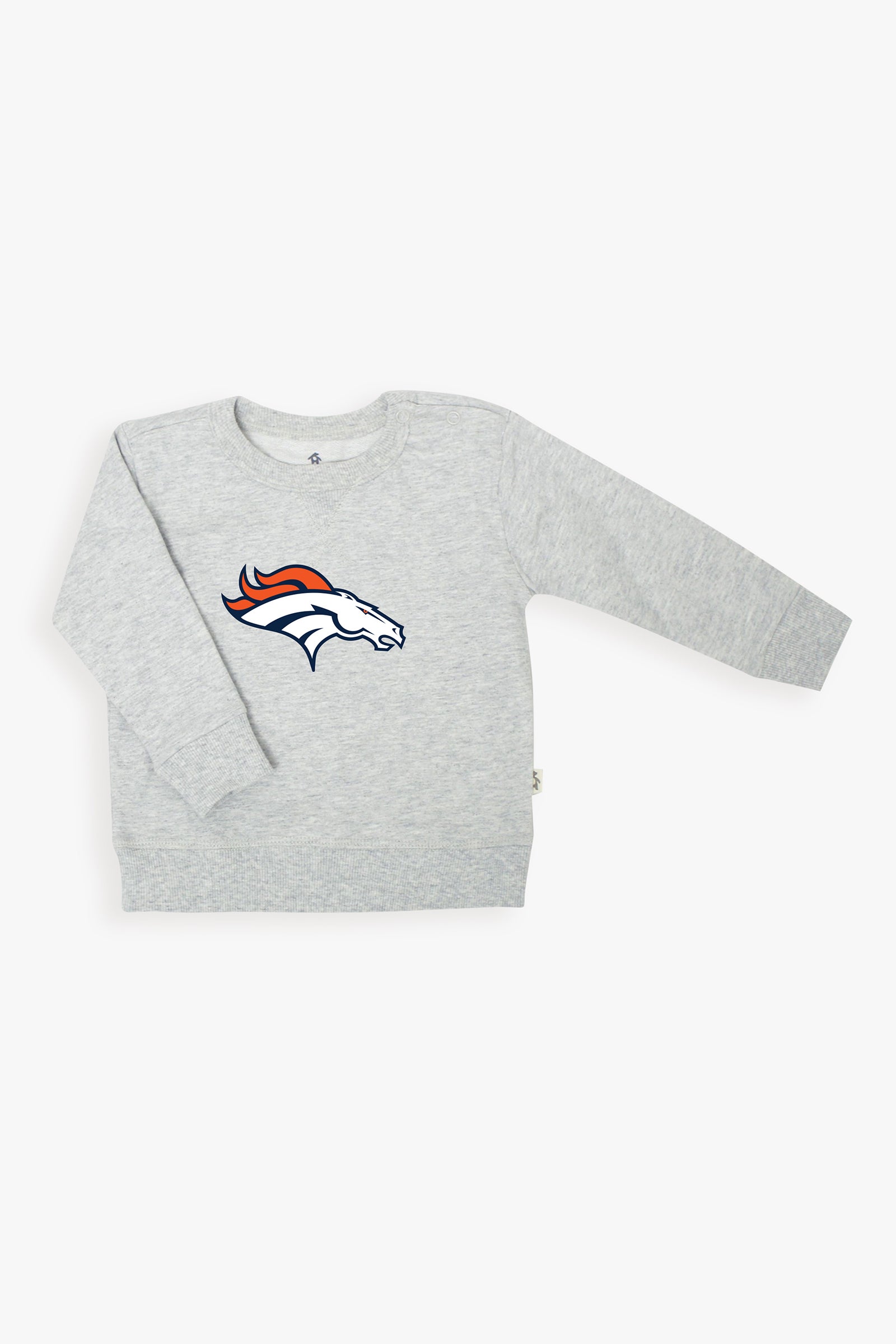 Gertex NFL Baby French Terry Crewneck Sweater in Grey