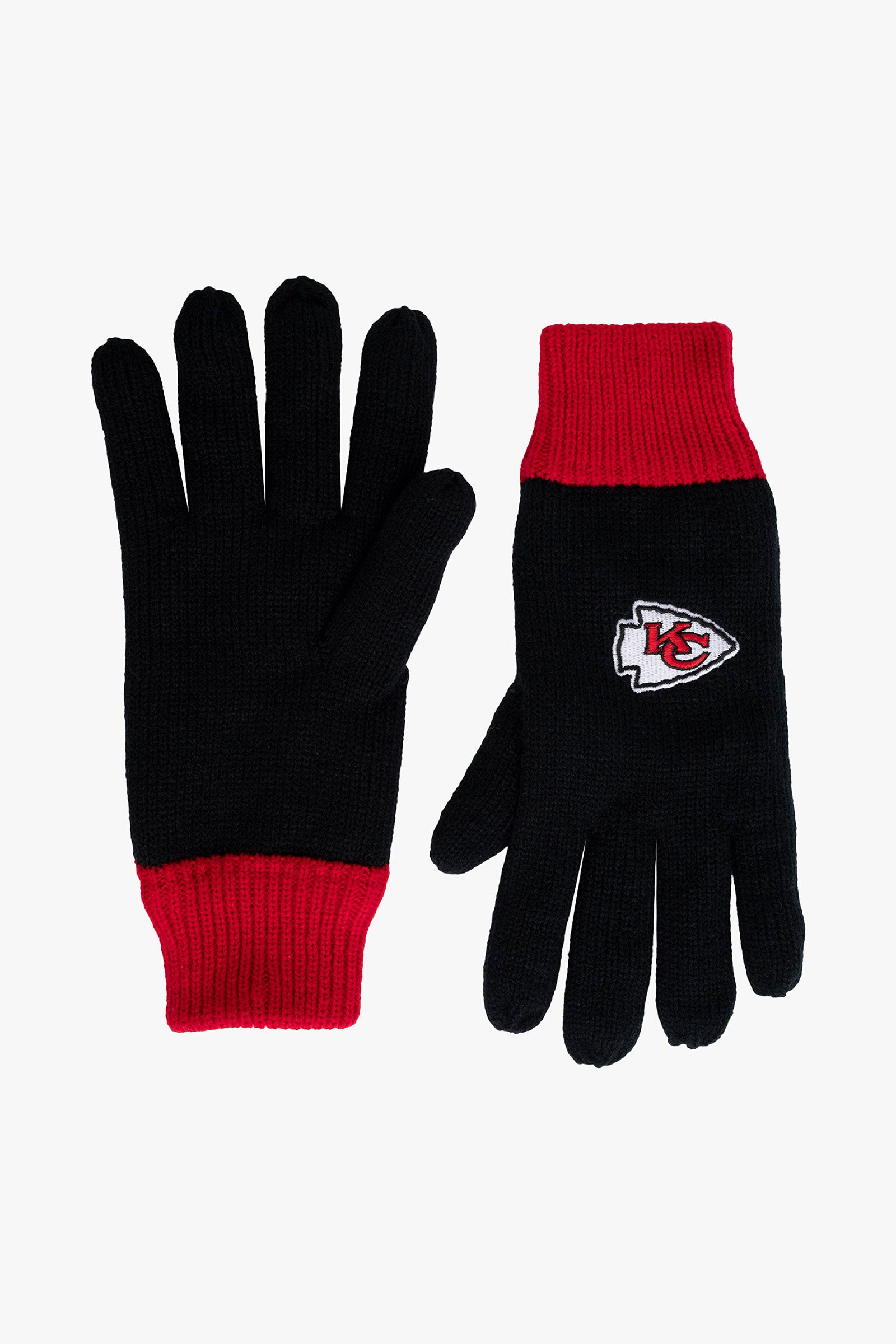 NFL Kansas City Chiefs Men's Lined Winter Cold Weather Gloves