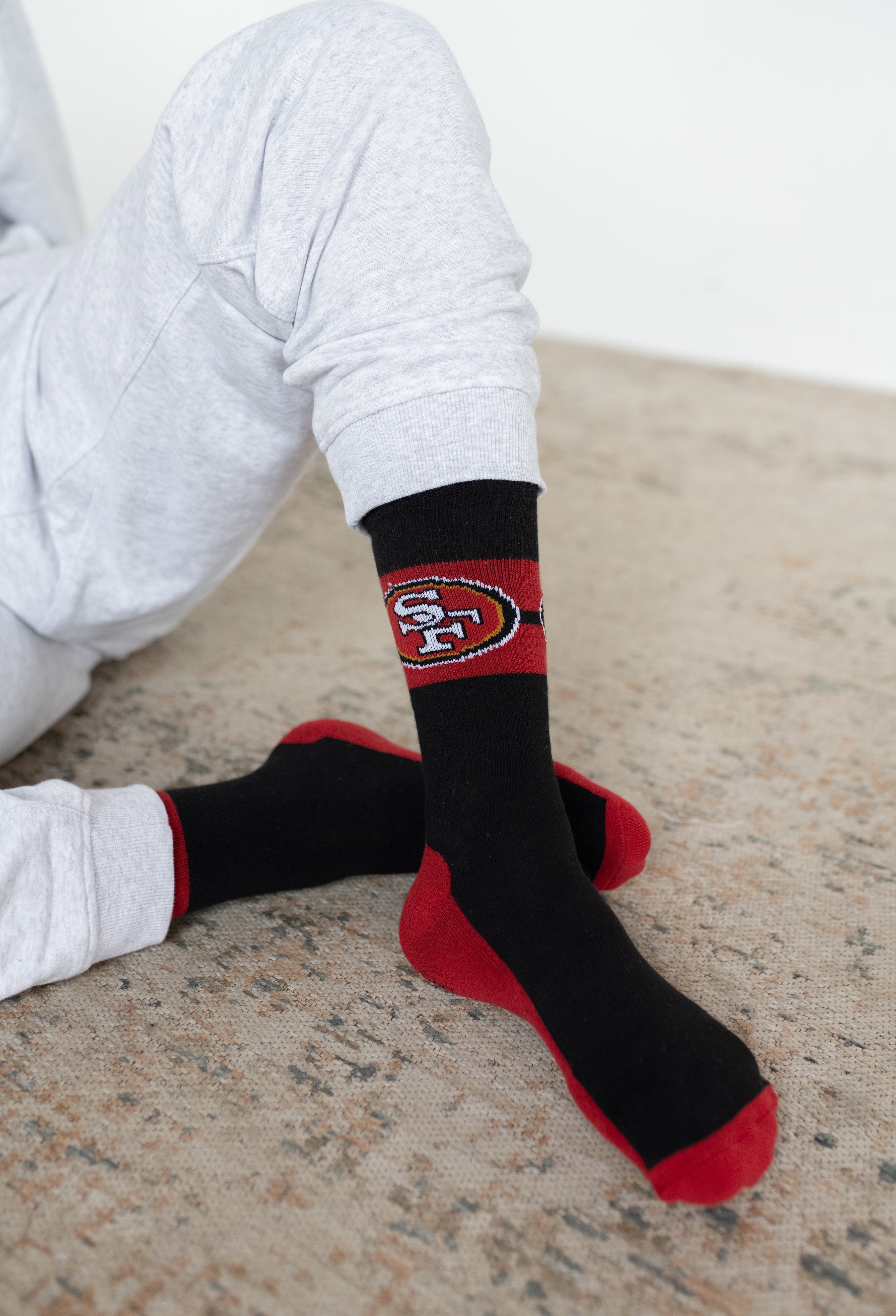 Men's NFL San Francisco 49ers 3-Pack Sport Crew Socks