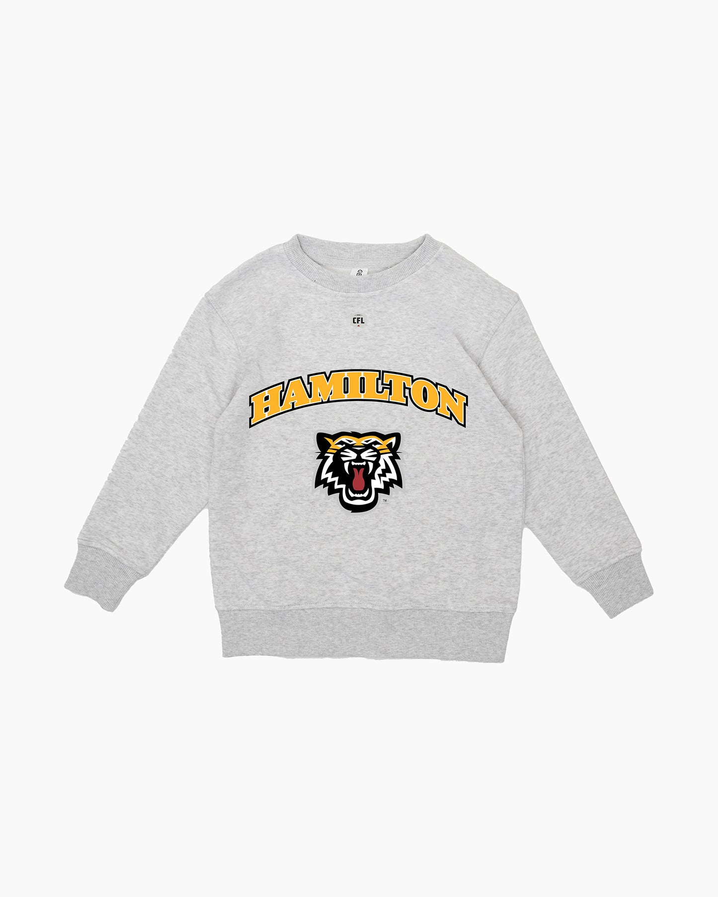 CFL Team Kids Grey French Terry Crewneck Sweatshirt